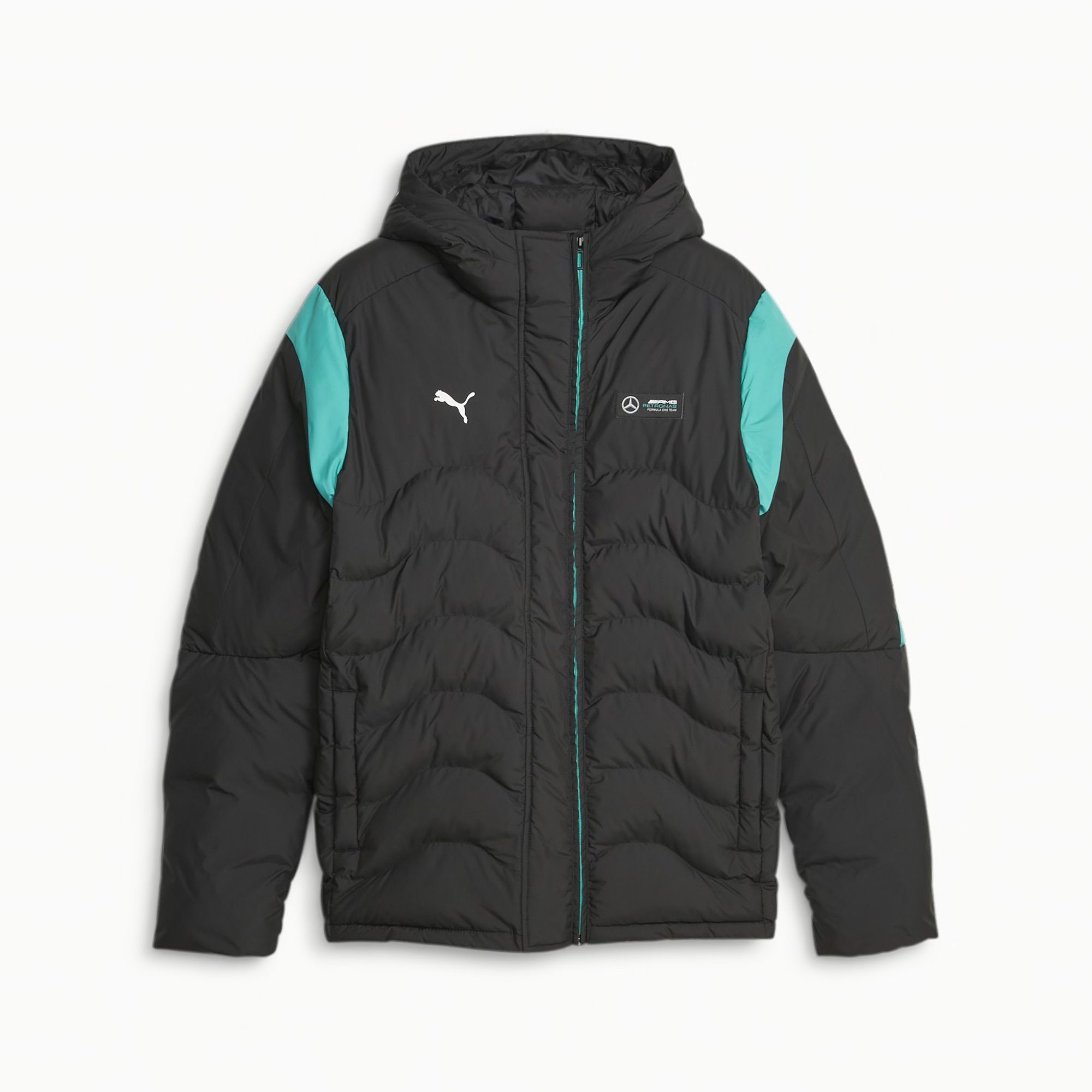  Mercedes-AMG PETRONAS MT7 Ecolite Padded Jacket - Black 