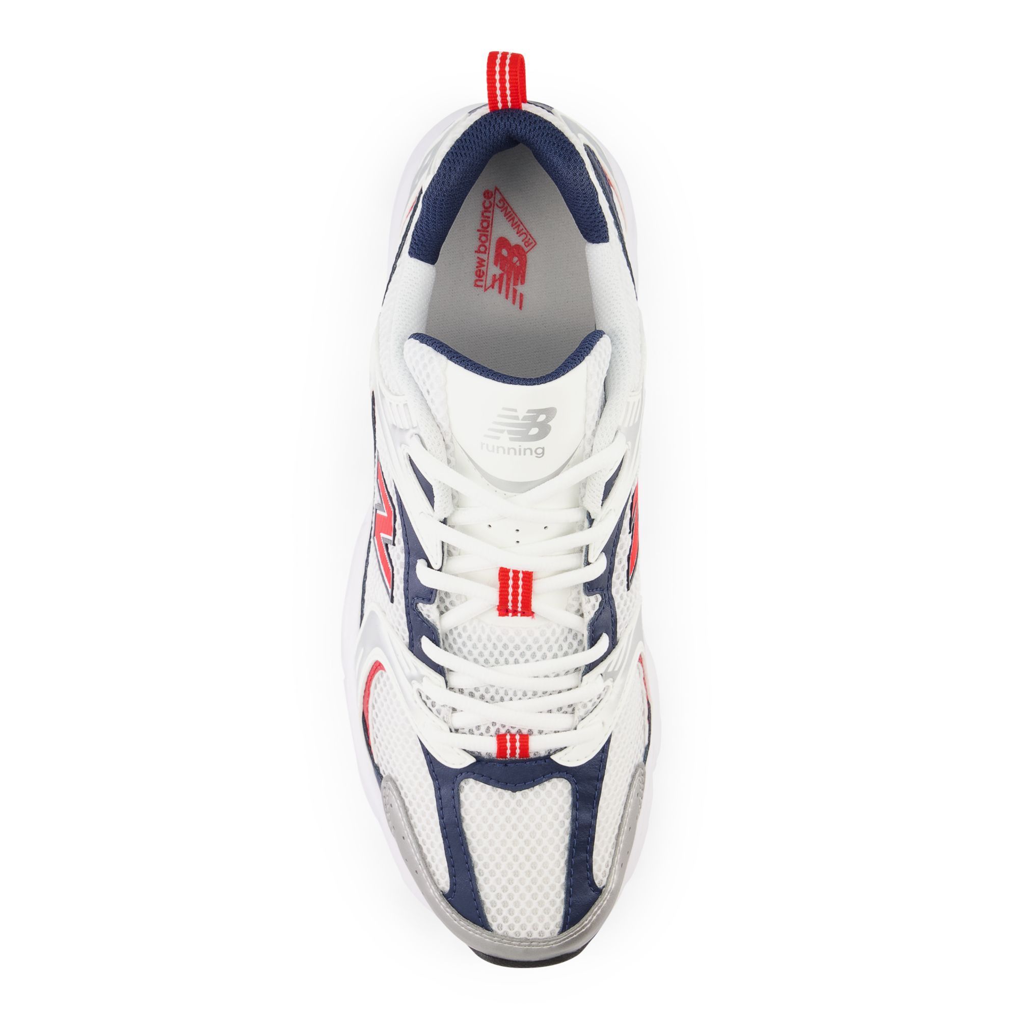  New Balance 530 - White / Navy / Red 