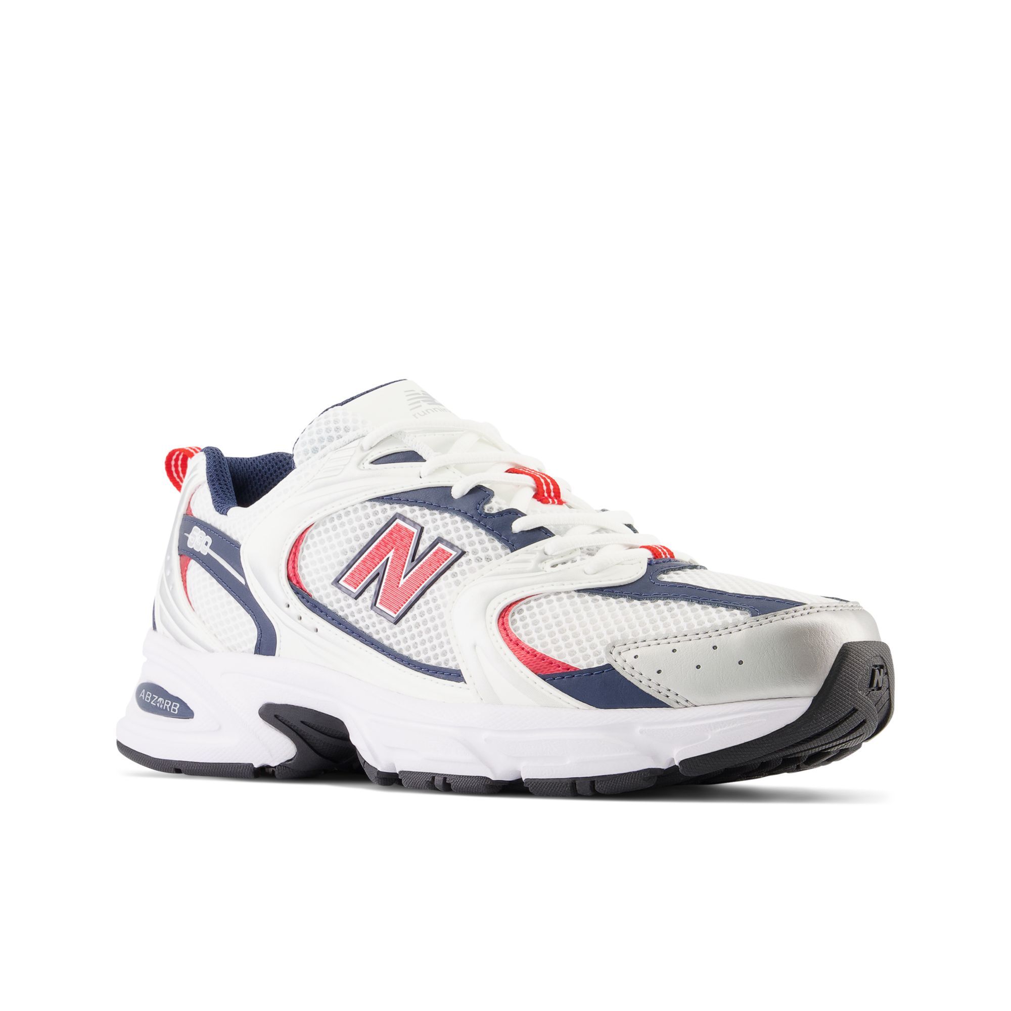  New Balance 530 - White / Navy / Red 