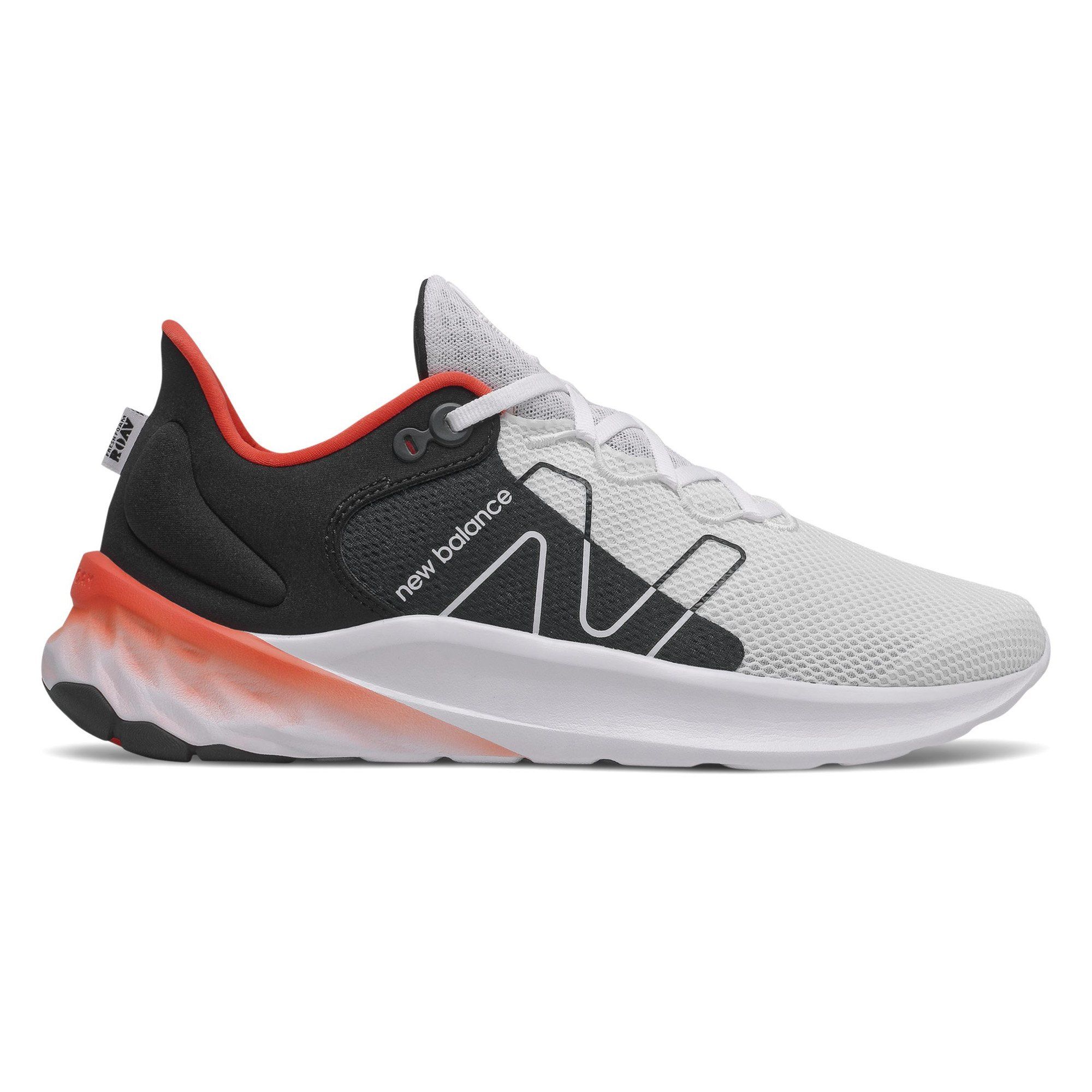 New Balance Fresh Foam Roav v2 - White/Crimson Red