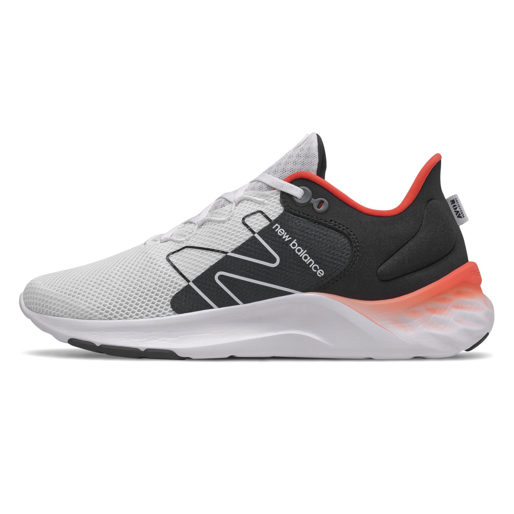 New Balance Fresh Foam Roav v2 - White/Crimson Red