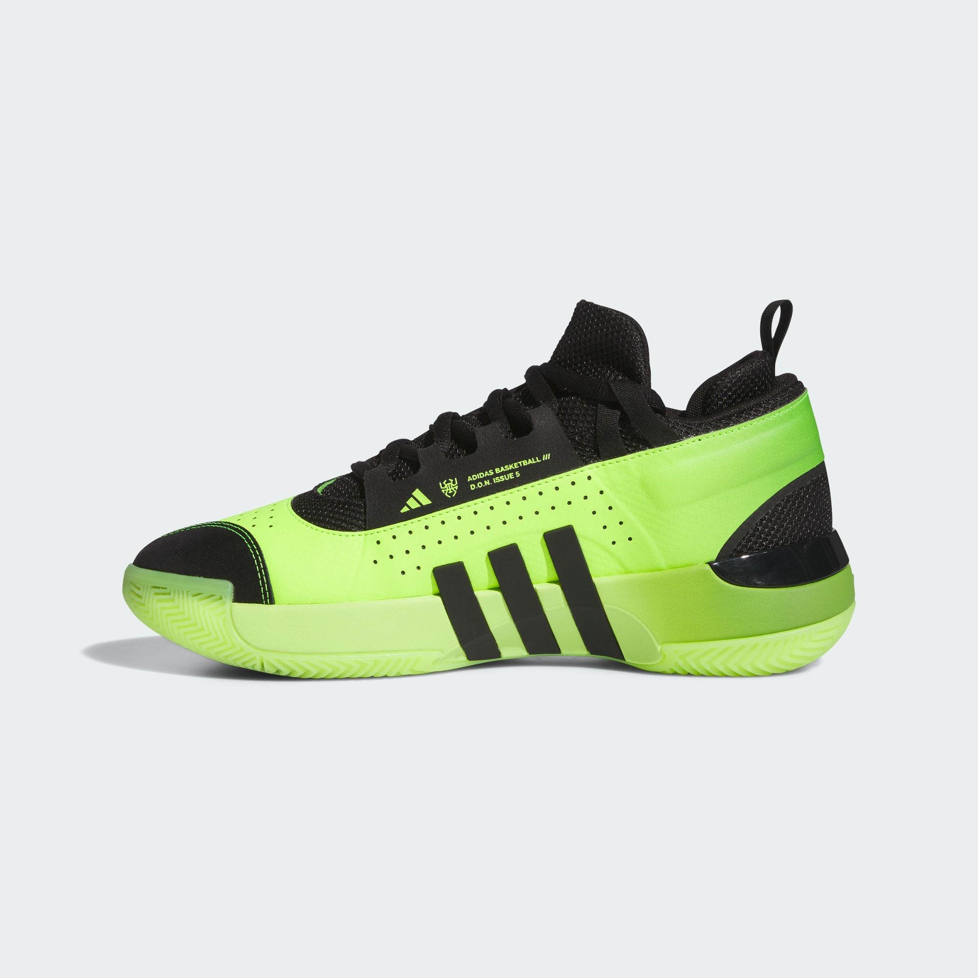  adidas D.O.N. Issue 5 - Black / Volt 