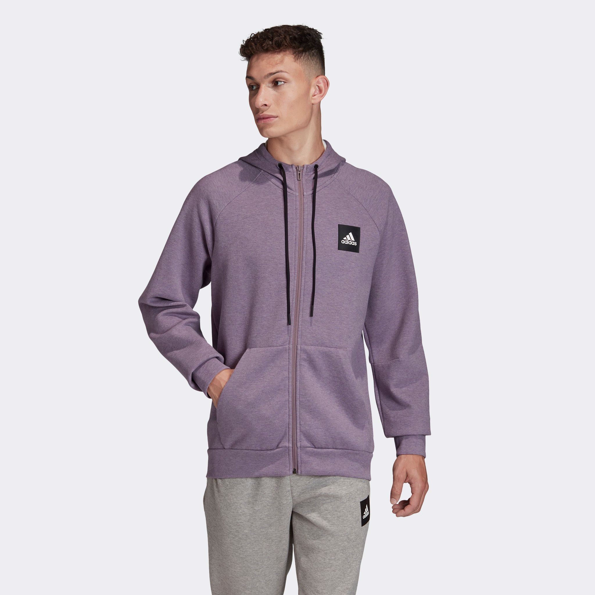 adidas Must Haves Stadium Hoodie 'Purple'