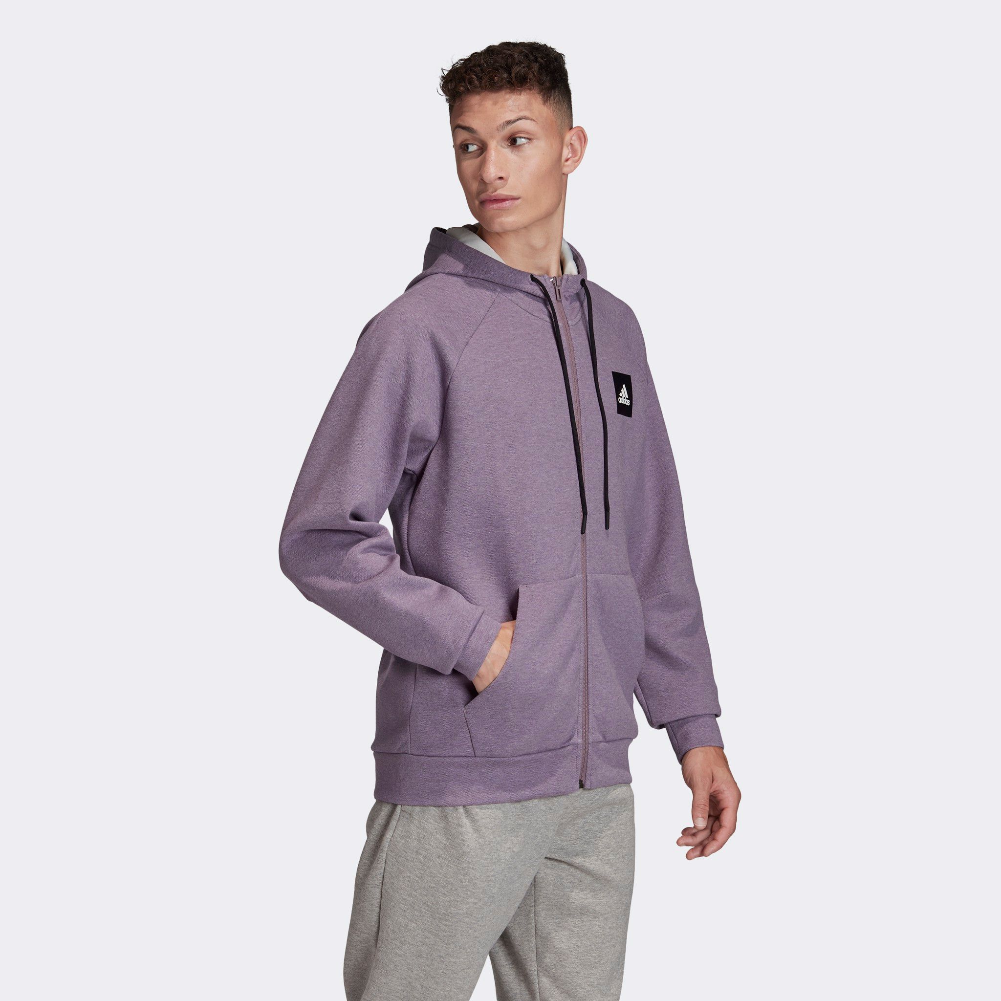 adidas Must Haves Stadium Hoodie 'Purple'