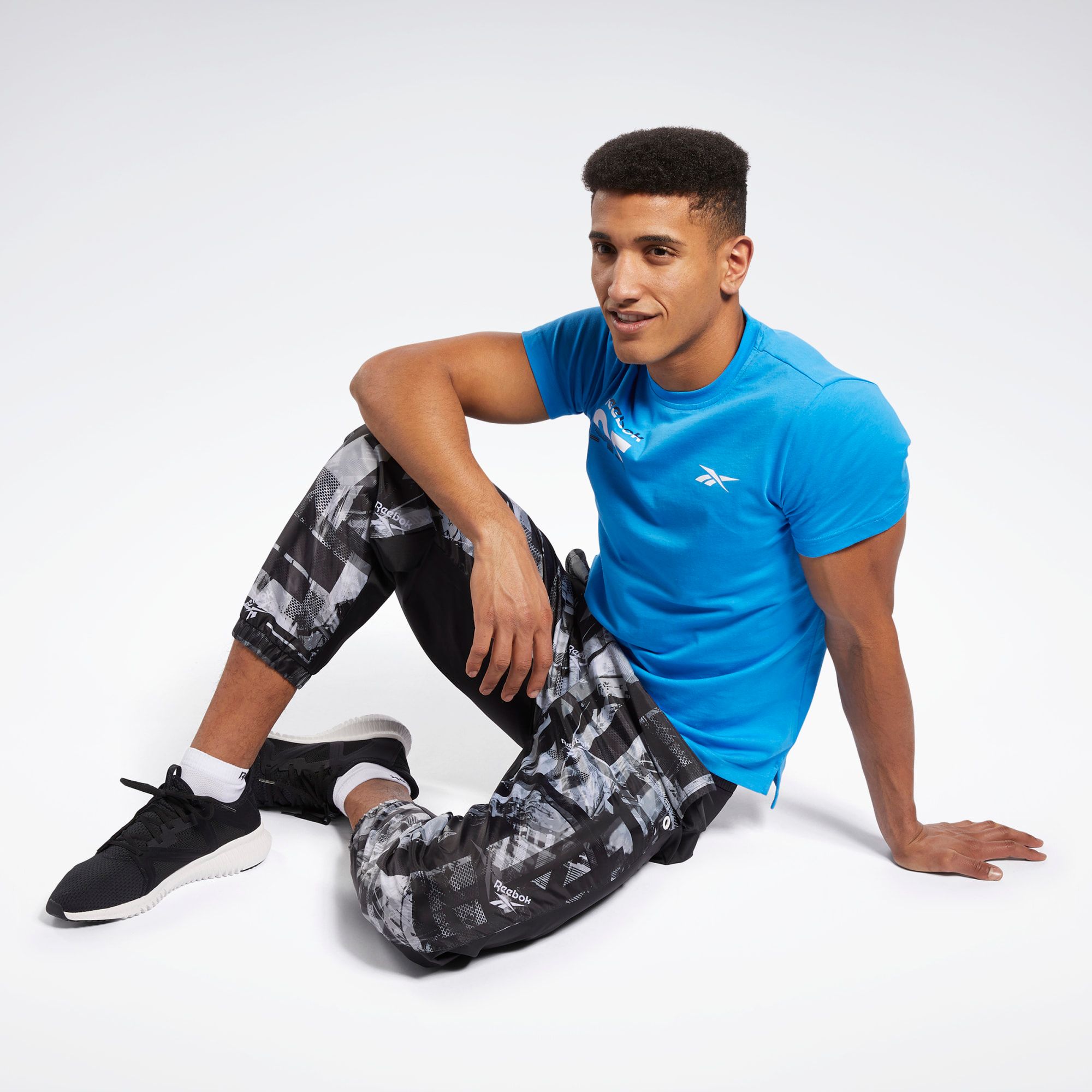 Reebok Meet You There AOP Jogger - Black/White