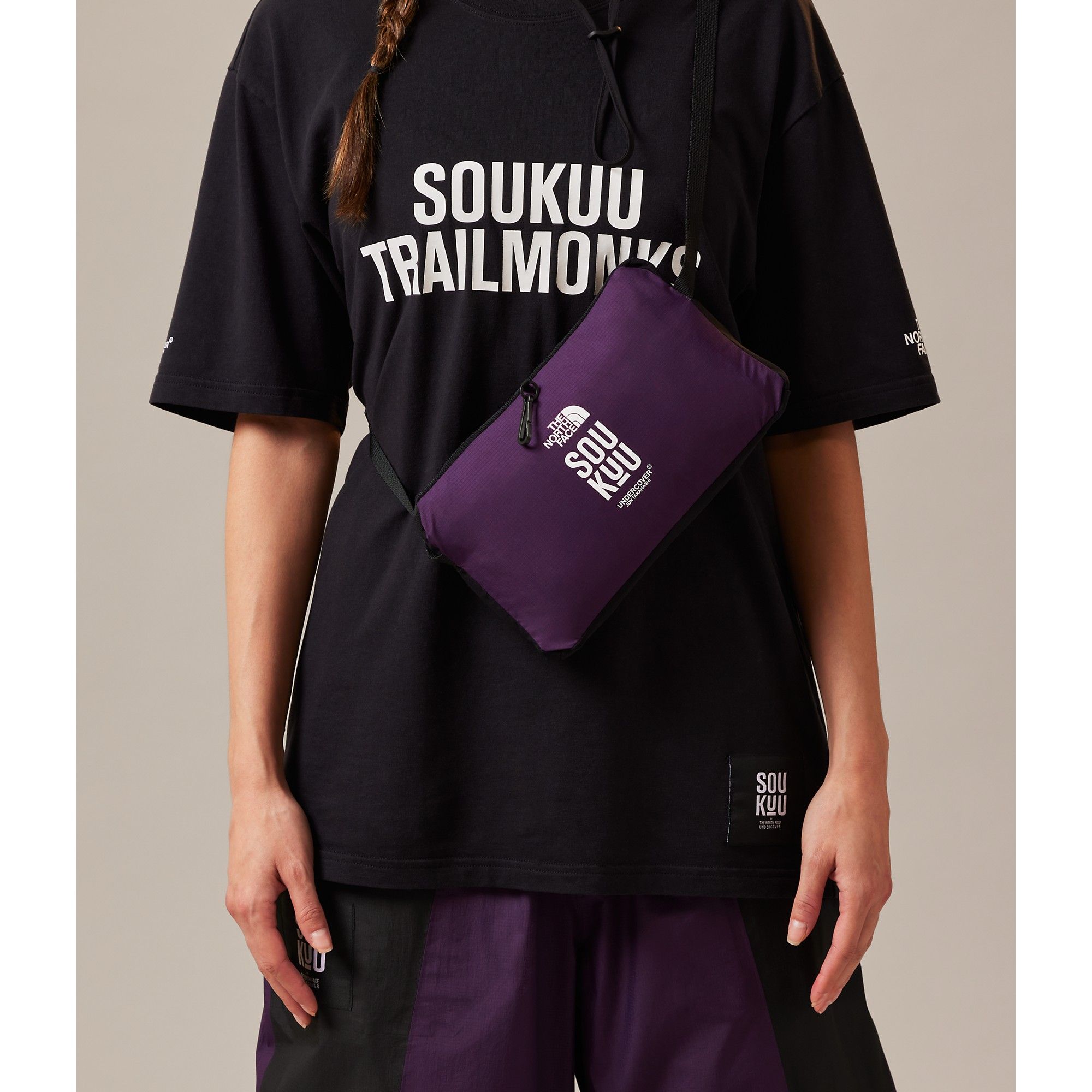 TNF x UNDERCOVER SOUKUU Hike Packable Mountain Light Shell Jacket - Purple