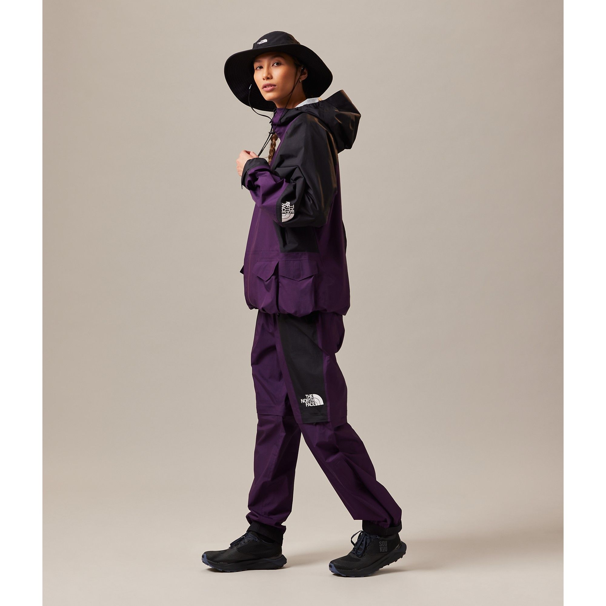  TNF x UNDERCOVER SOUKUU Hike Packable Mountain Light Shell Jacket - Purple 