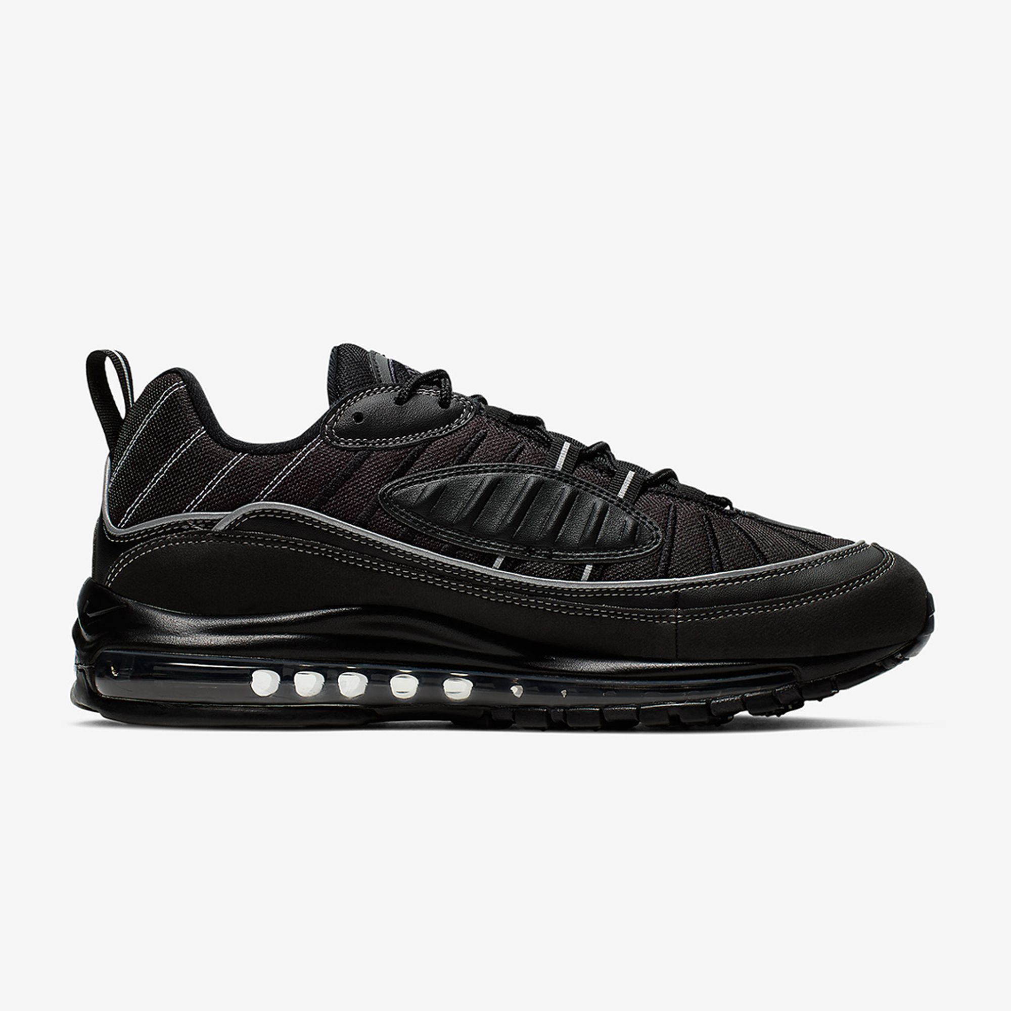 Nike Air Max 98 - Black/Metallic Silver