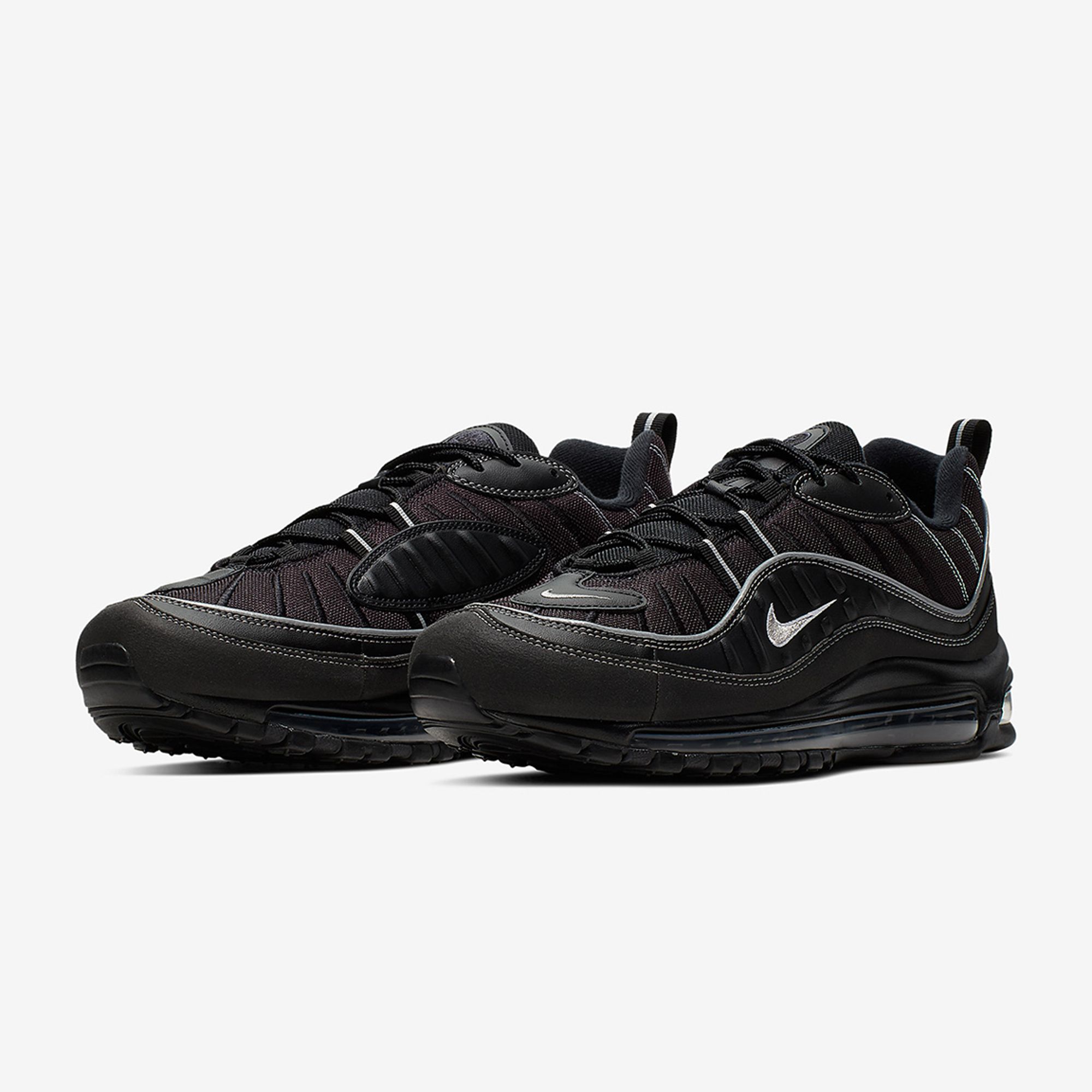 Nike Air Max 98 - Black/Metallic Silver