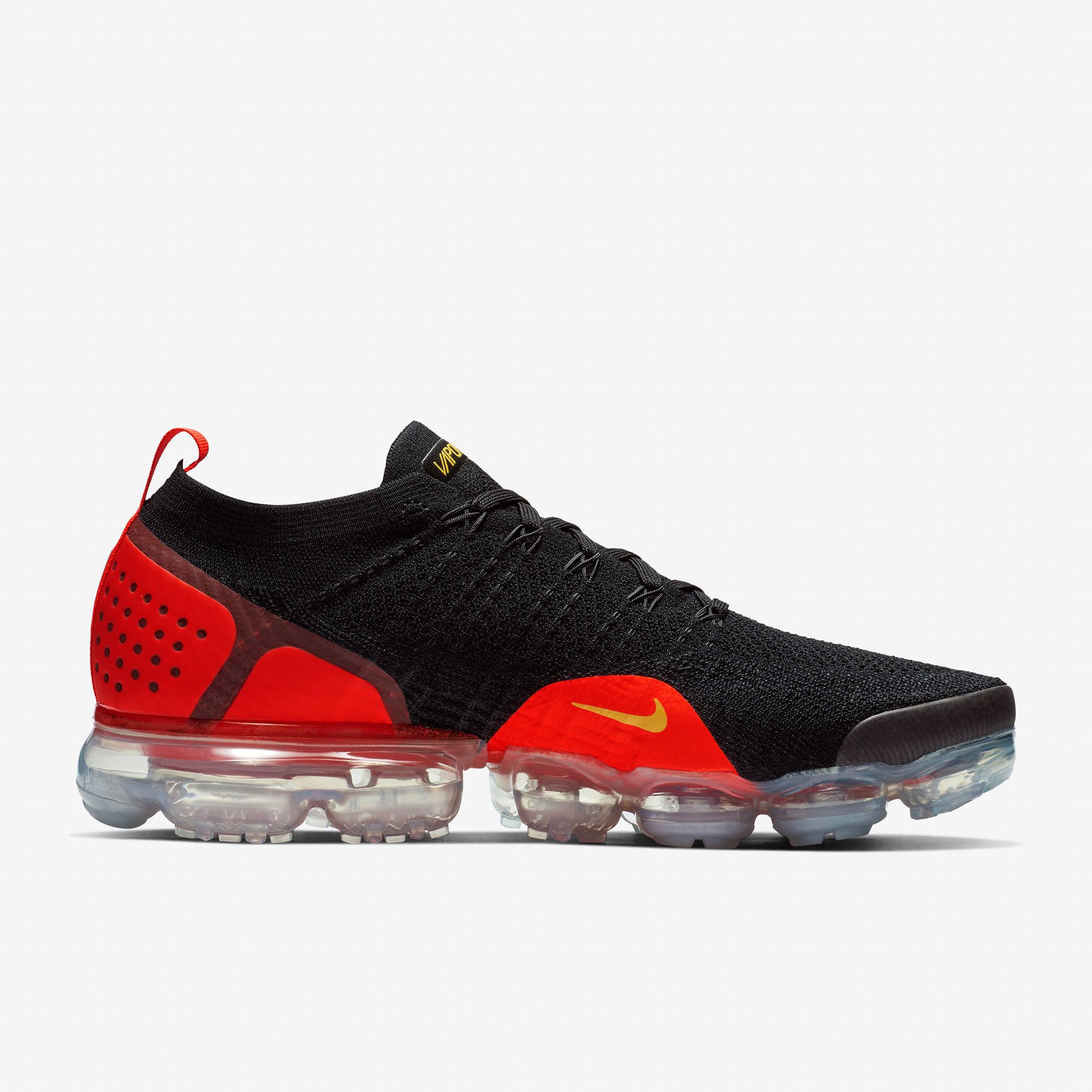 Nike Air Vapormax Flyknit 2 - Black/Laser Orange