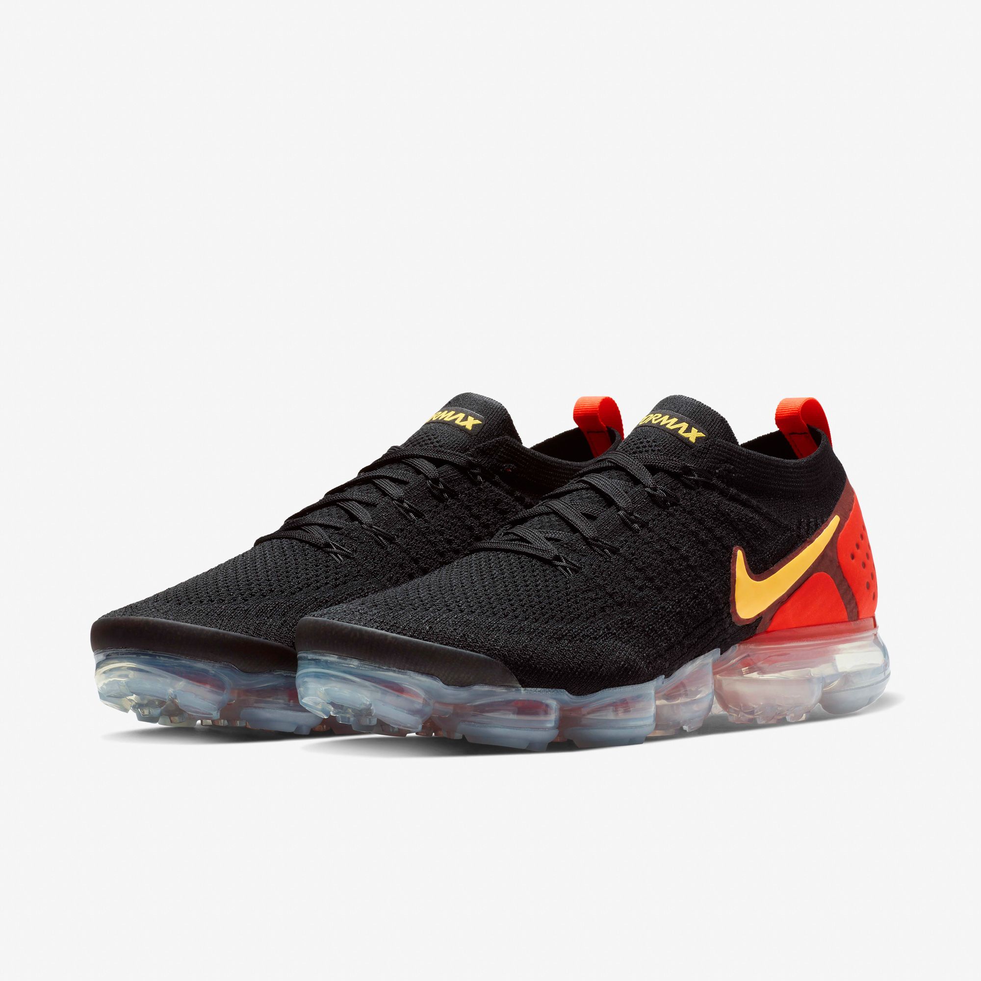 Nike Air Vapormax Flyknit 2 - Black/Laser Orange