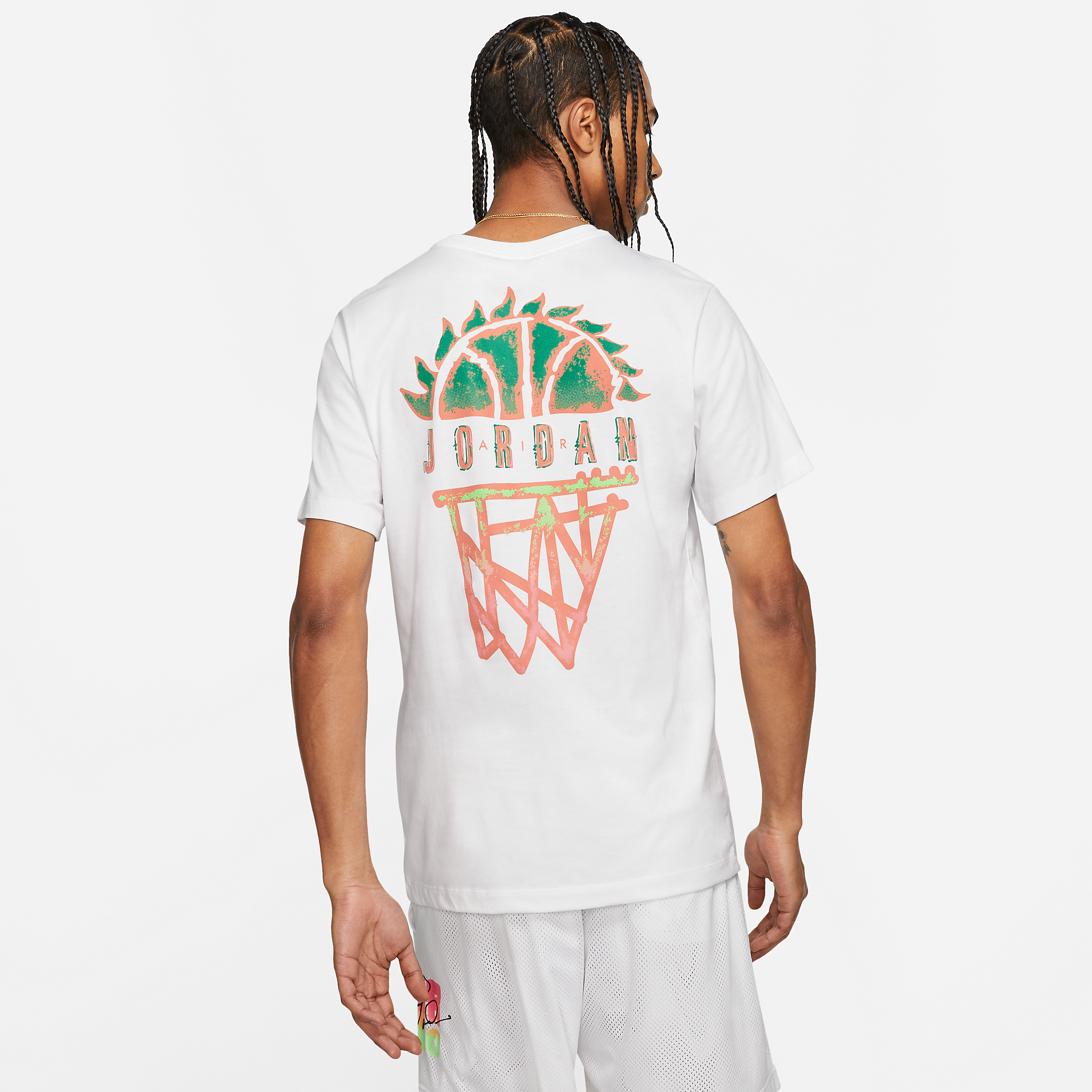  Jordan Sport DNA Short-Sleeve T-Shirt - White 