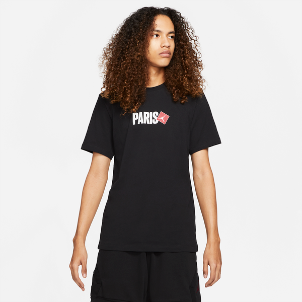  Jordan Paris Short-Sleeve T-Shirt - Black 