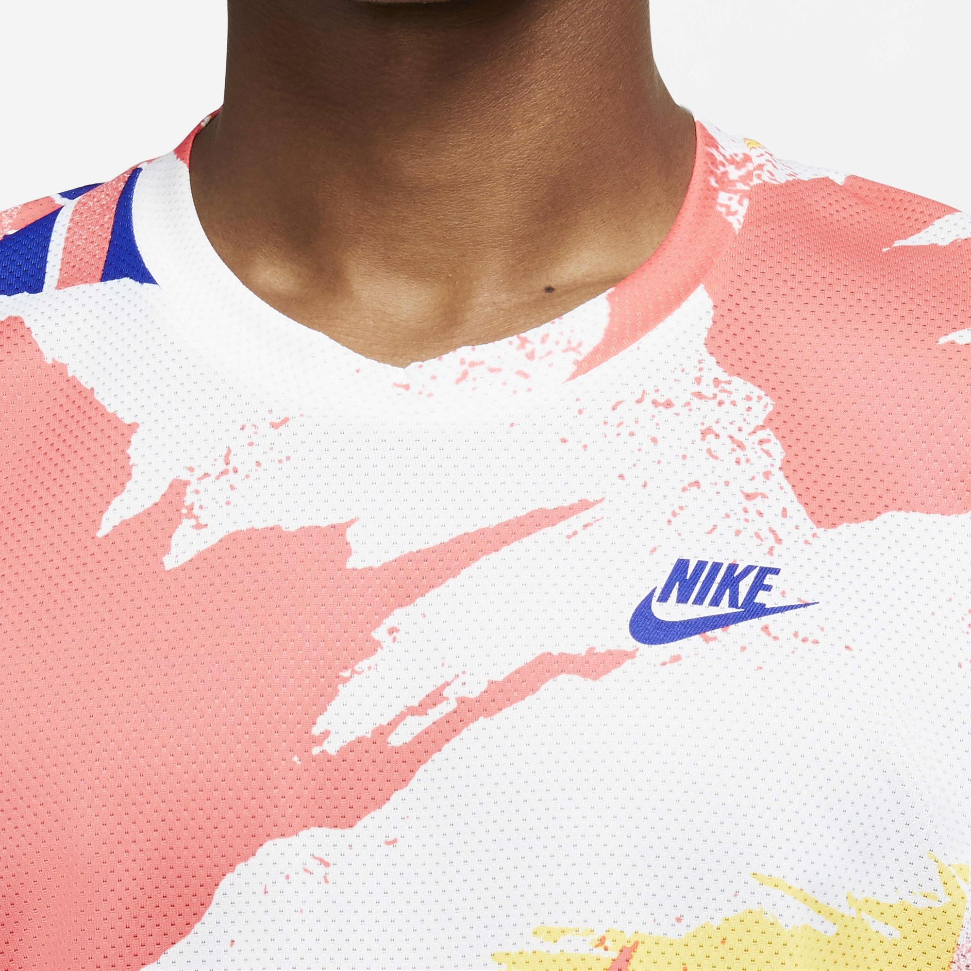 NikeCourt Challenger Tennis Top - White/Solar Red