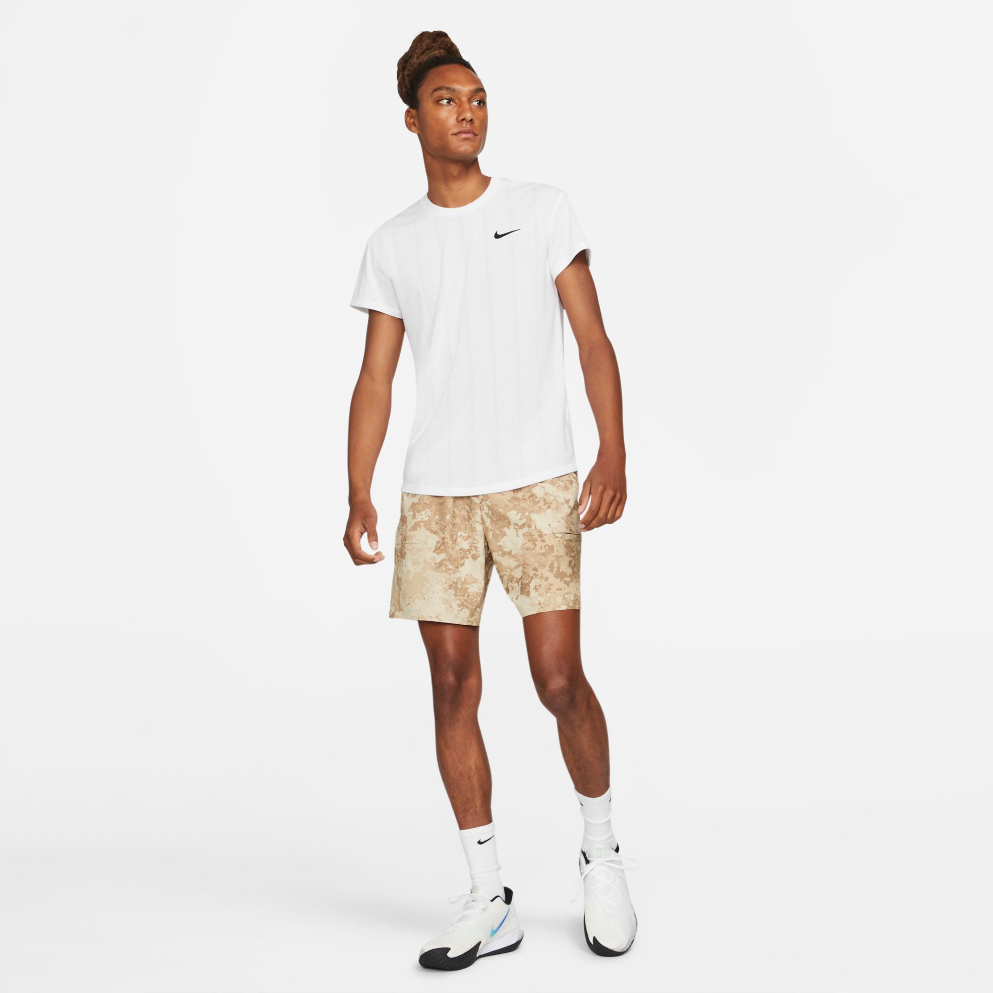NikeCourt Flex Slam Tennis Shorts - Parachute Beige