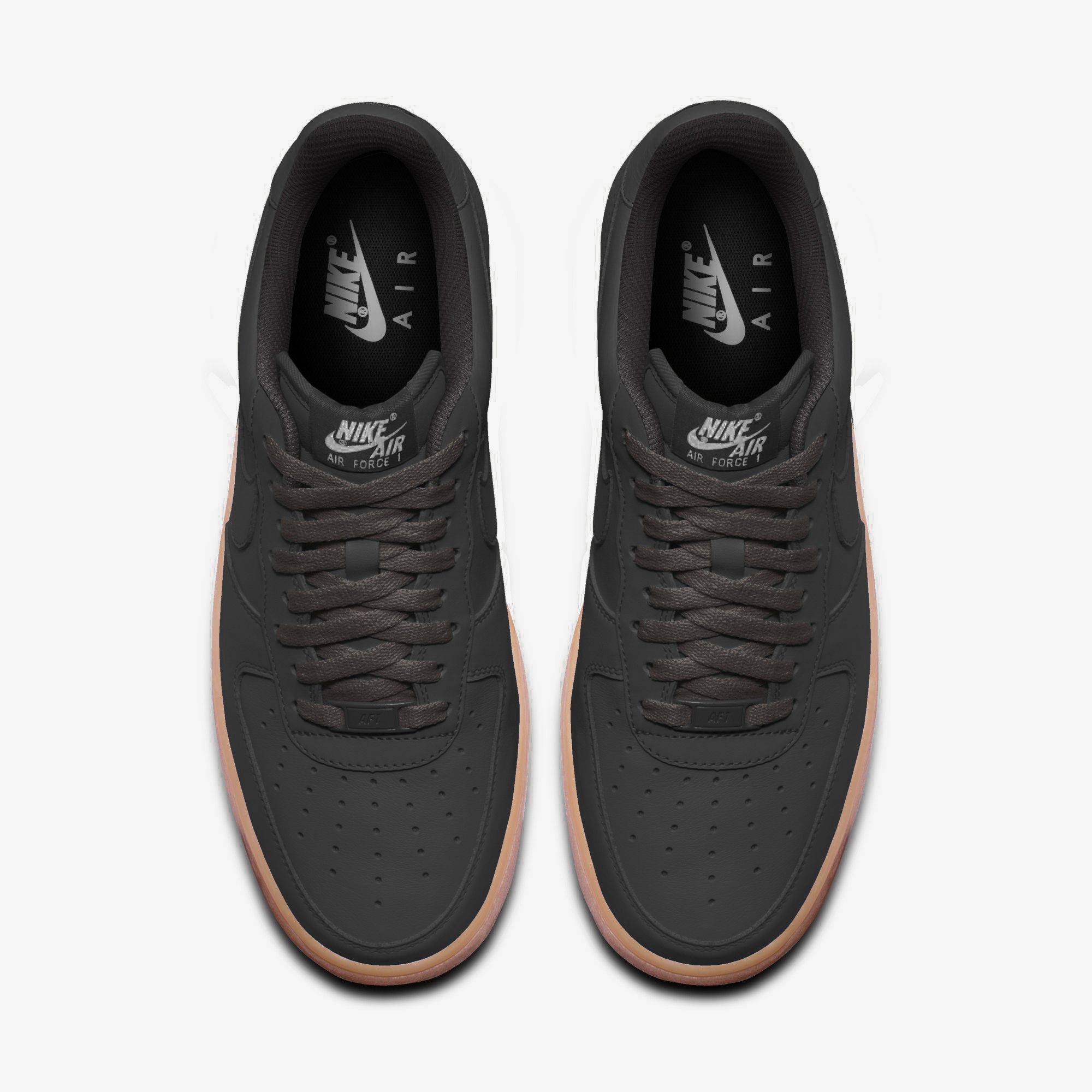 Nike Air Force 1 Low By You - Black/Gum