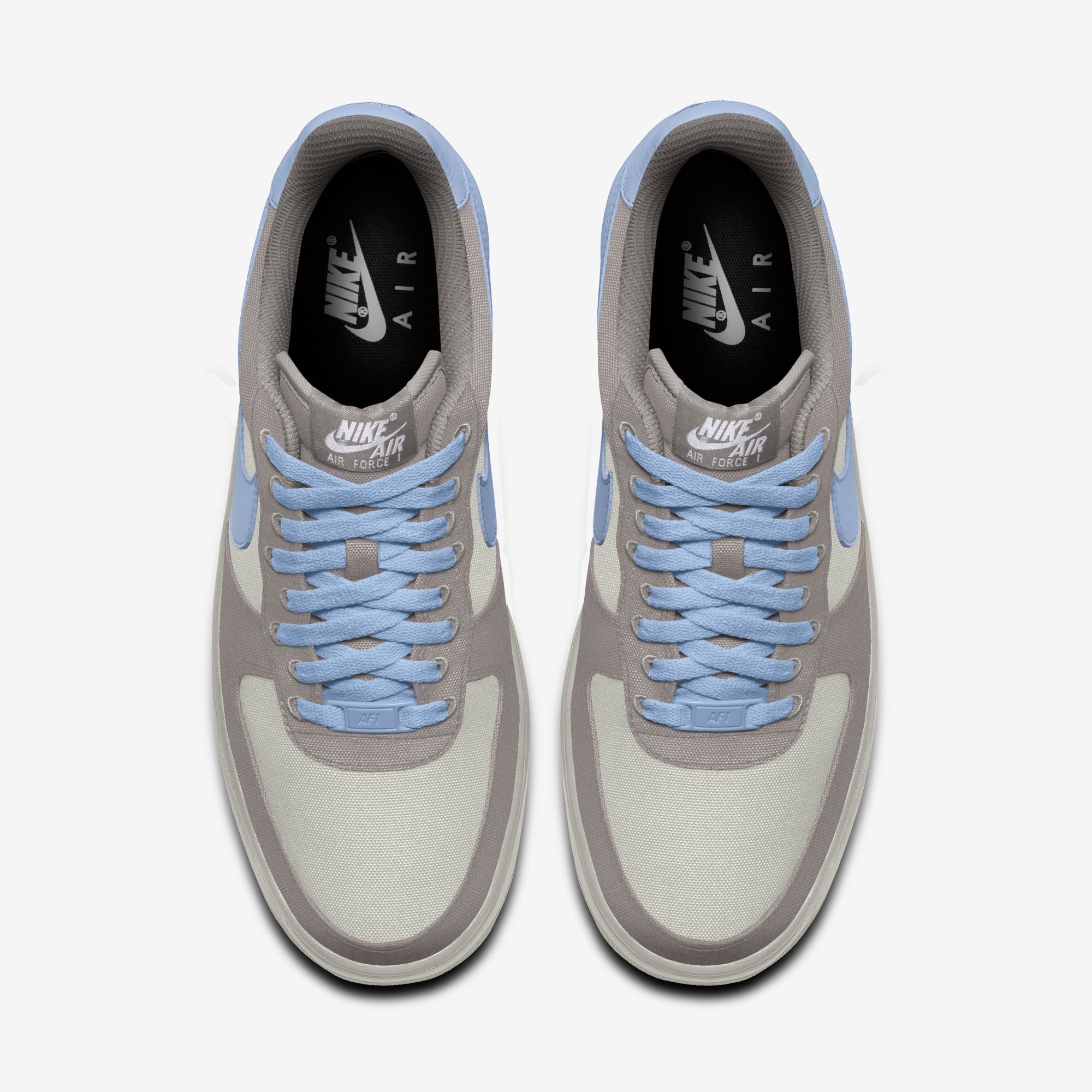  Nike Air Force 1 Low By You - Cobblestone / Royal Tint 