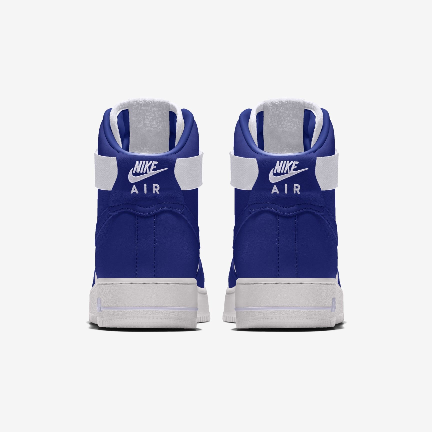 Nike Air Force 1 High By You - Royal Blue