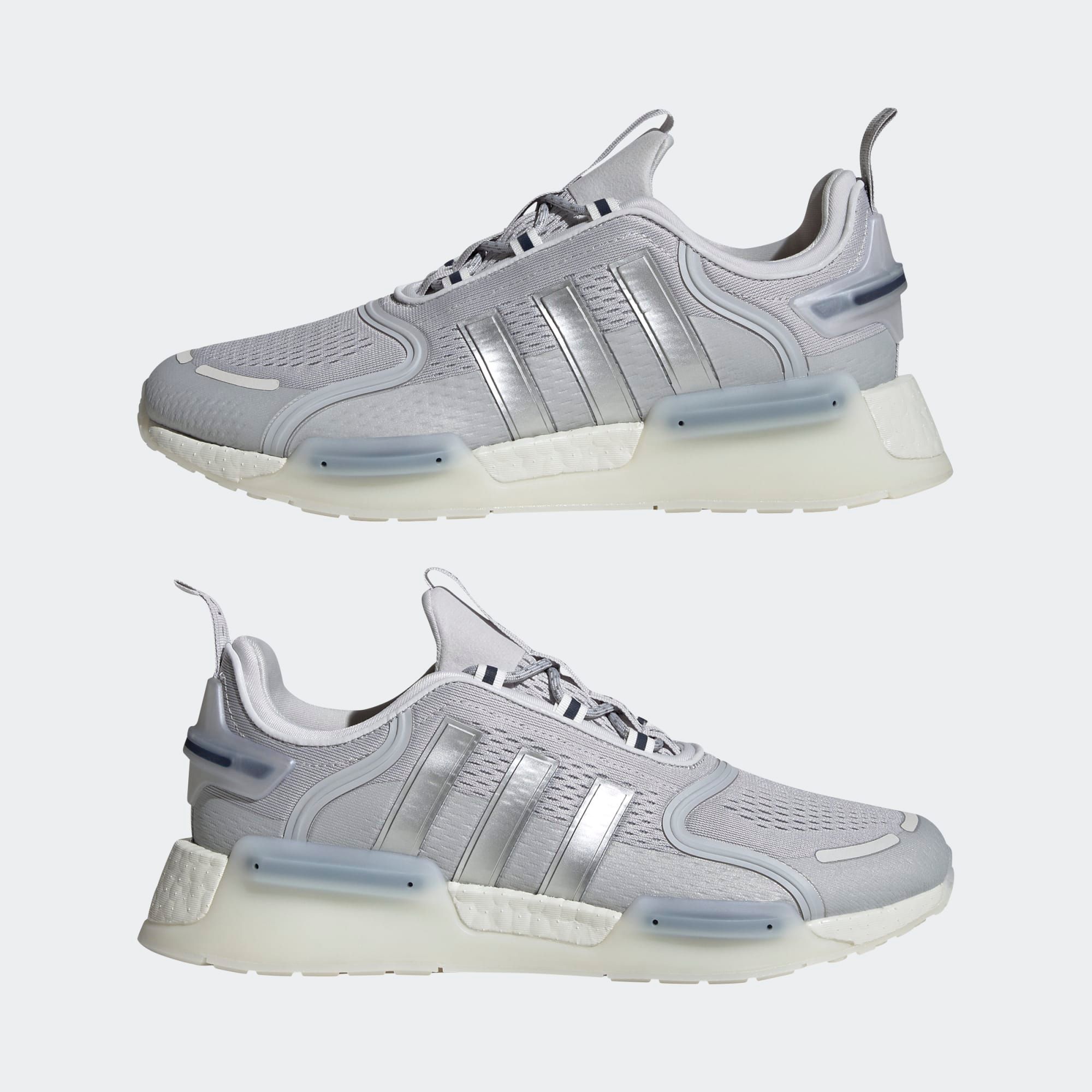  adidas NMD V3 - Light Solid Grey / Silver Metallic 