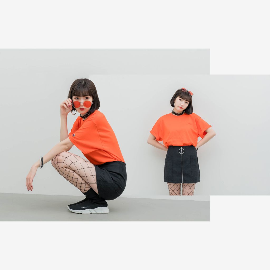 Champion T425 T-Shirt 'Orange'