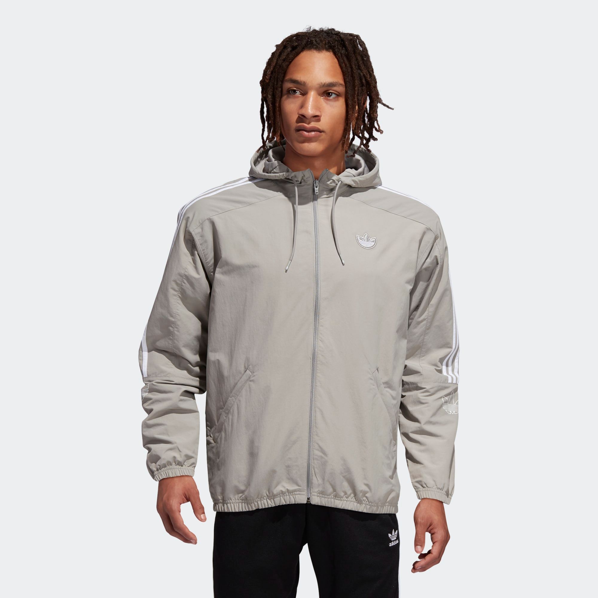 adidas Outline Windbreaker - Grey