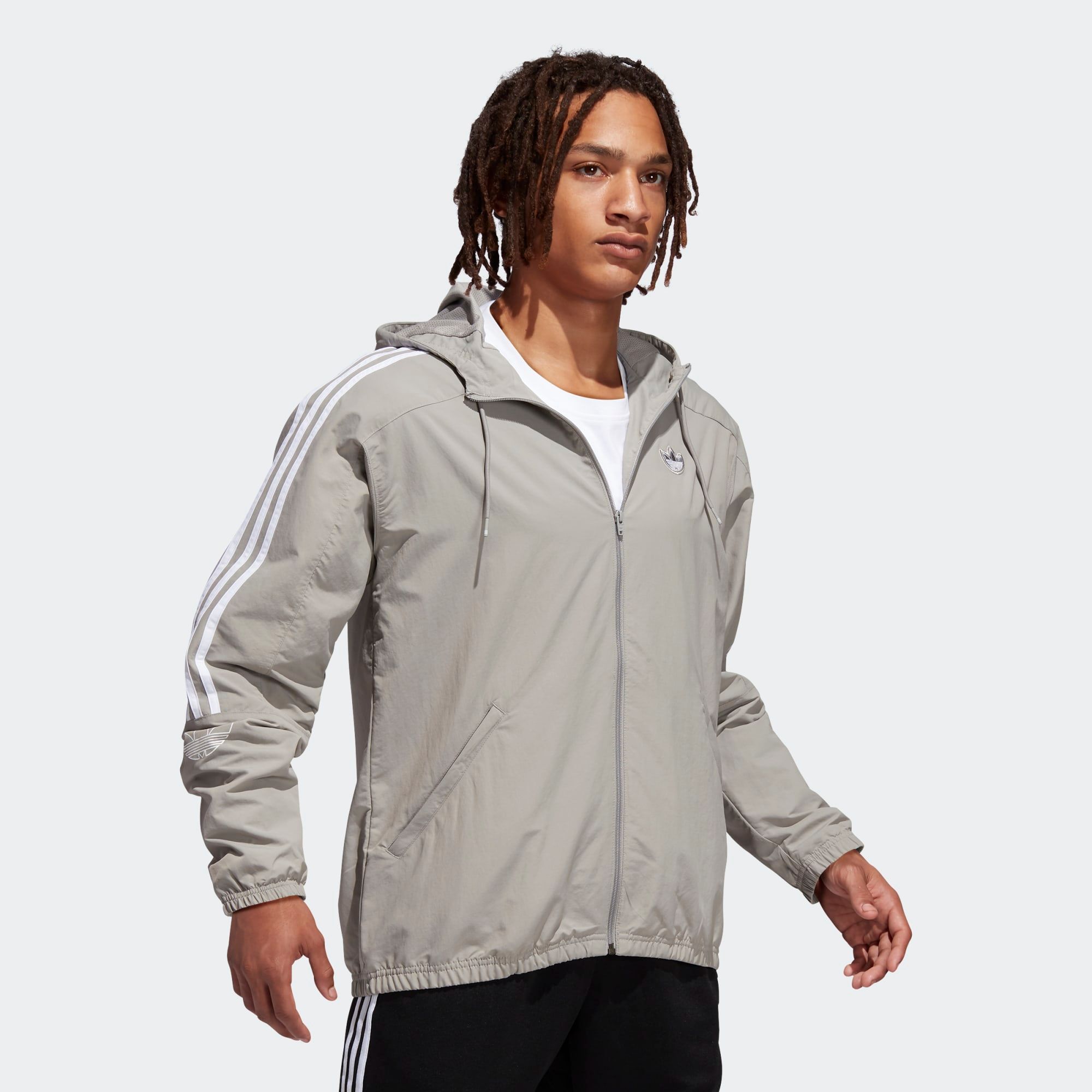 adidas Outline Windbreaker - Grey