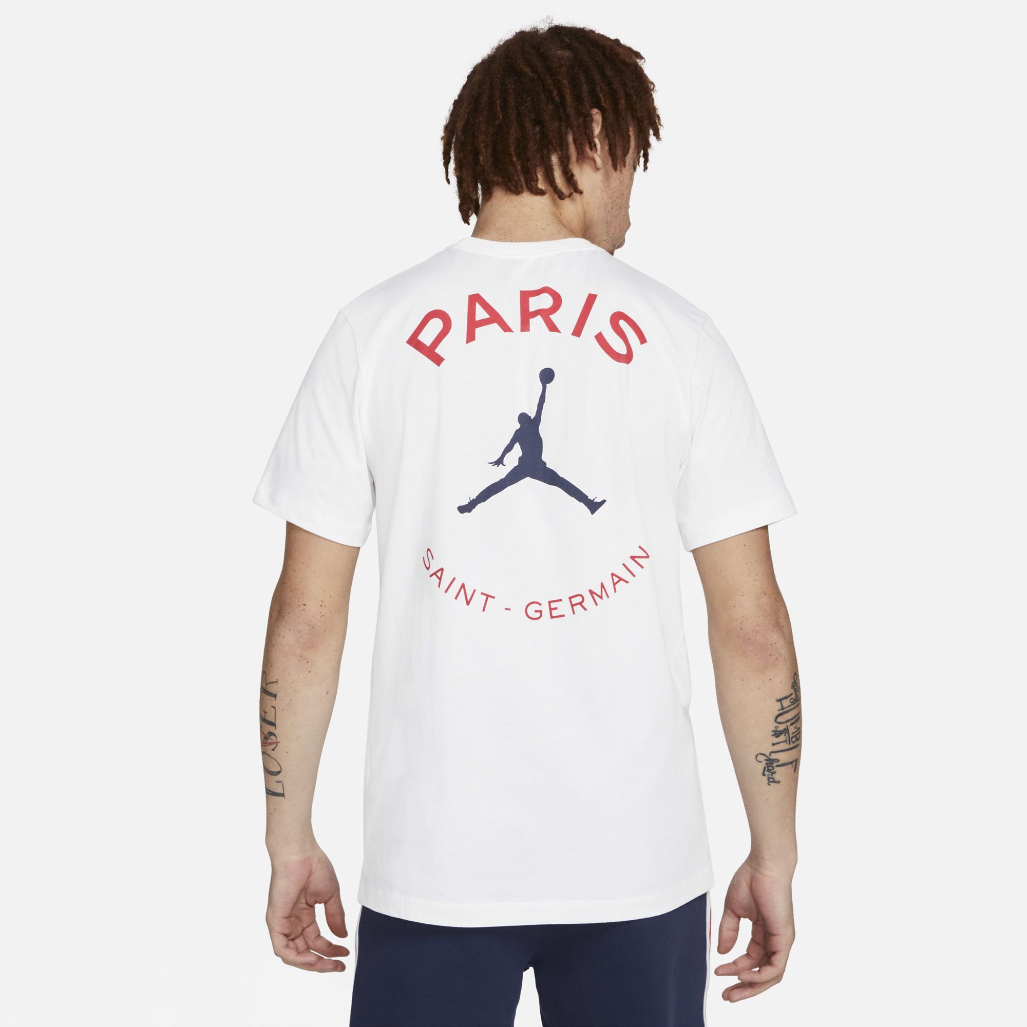  Paris Saint-German x Jordan Short-Sleeve T-Shirt - White 