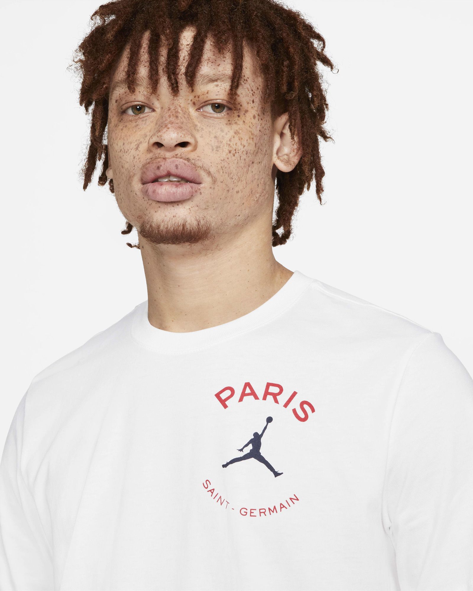  Paris Saint-German x Jordan Short-Sleeve T-Shirt - White 