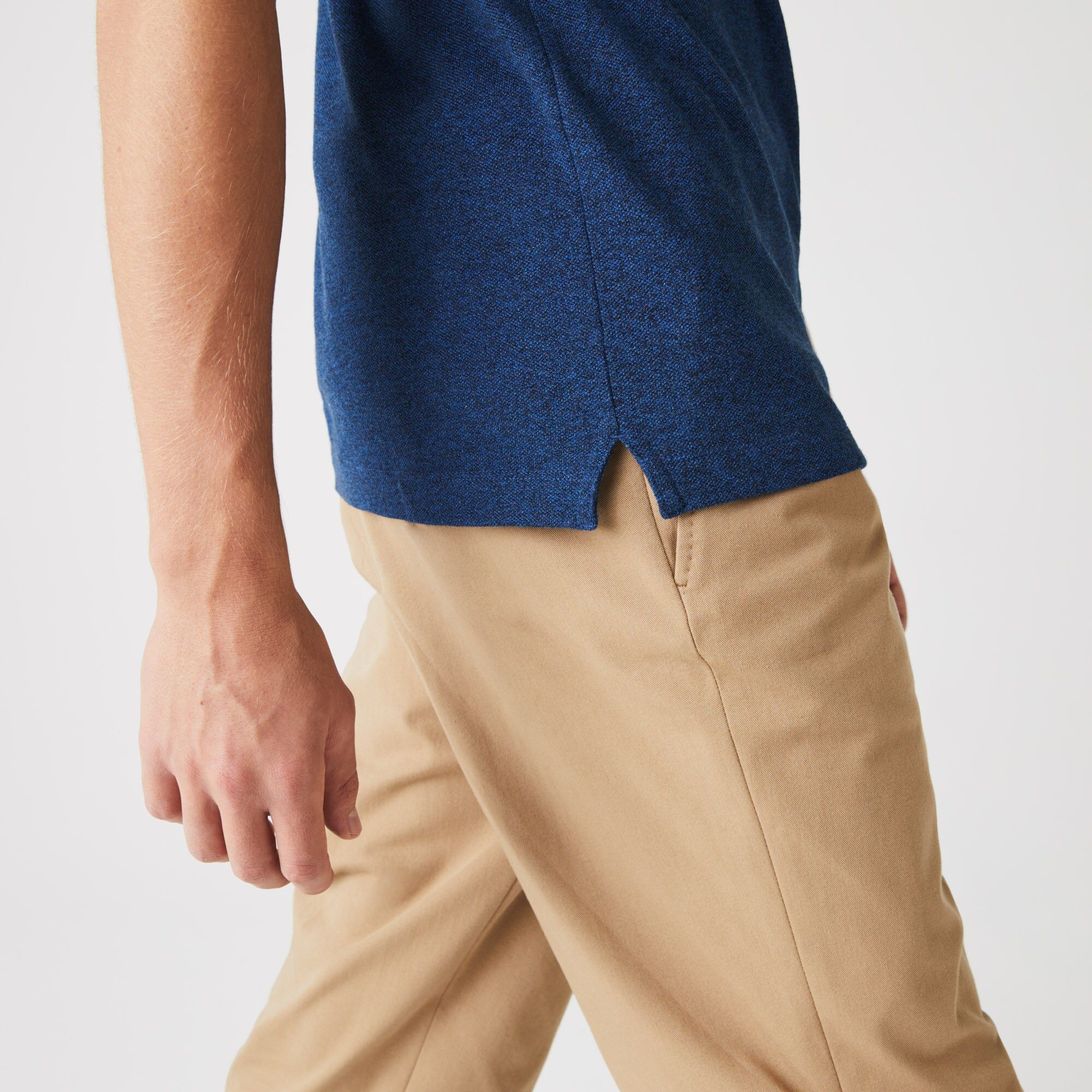 Slim fit Lacoste Polo Shirt in petit piqué - Blue Chine
