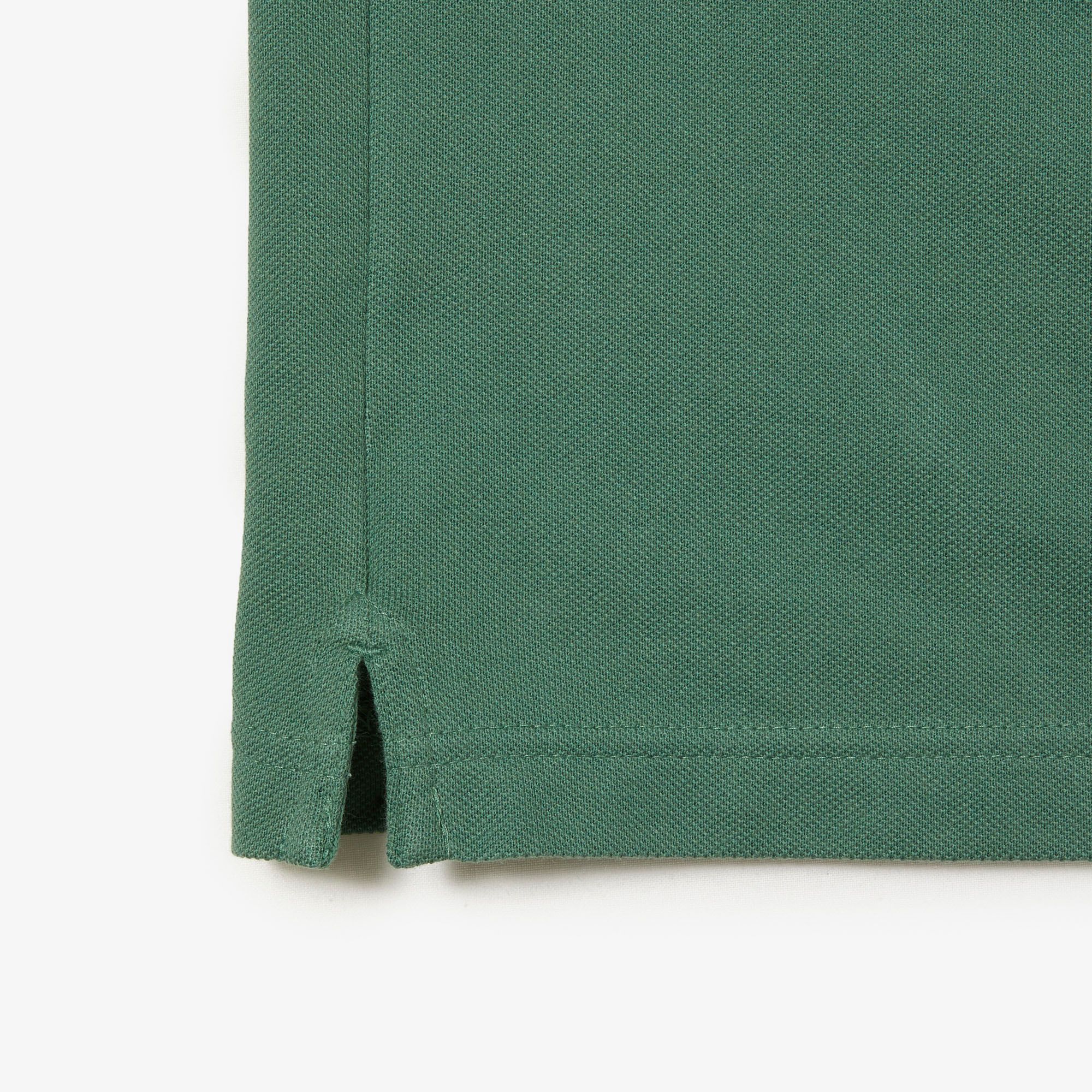 Lacoste L.12.12 Slim Fit Petit Pique Cotton Polo Shirt - Vert Khaki
