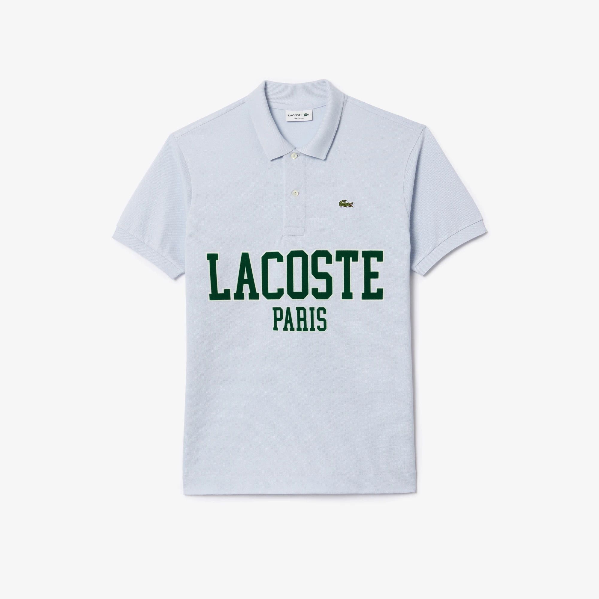 Lacoste Classic Fit L.12.12 Petit Piqué Polo Shirt - Light Blue