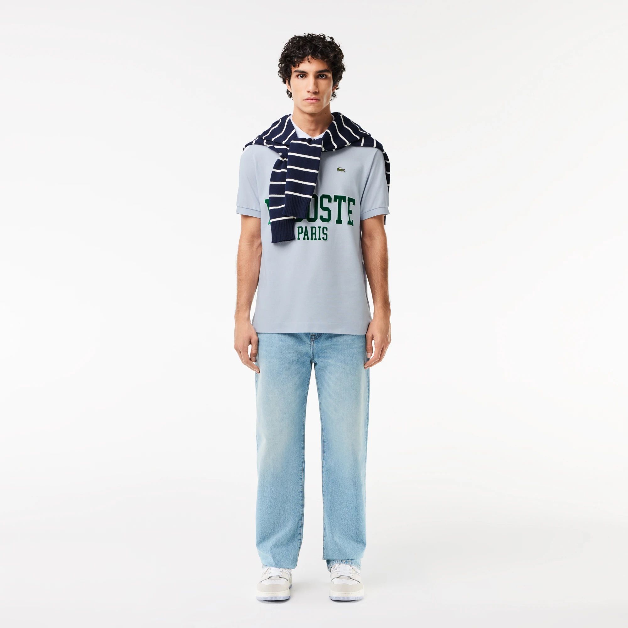 Lacoste Classic Fit L.12.12 Petit Piqué Polo Shirt - Light Blue