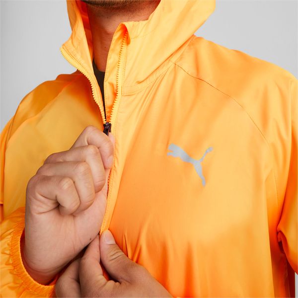  Puma UV Favourite Woven Running Jacket - Yellow 