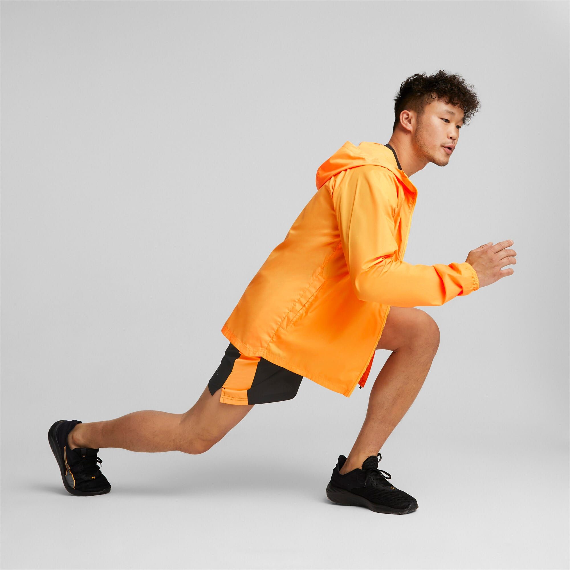  Puma UV Favourite Woven Running Jacket - Yellow 