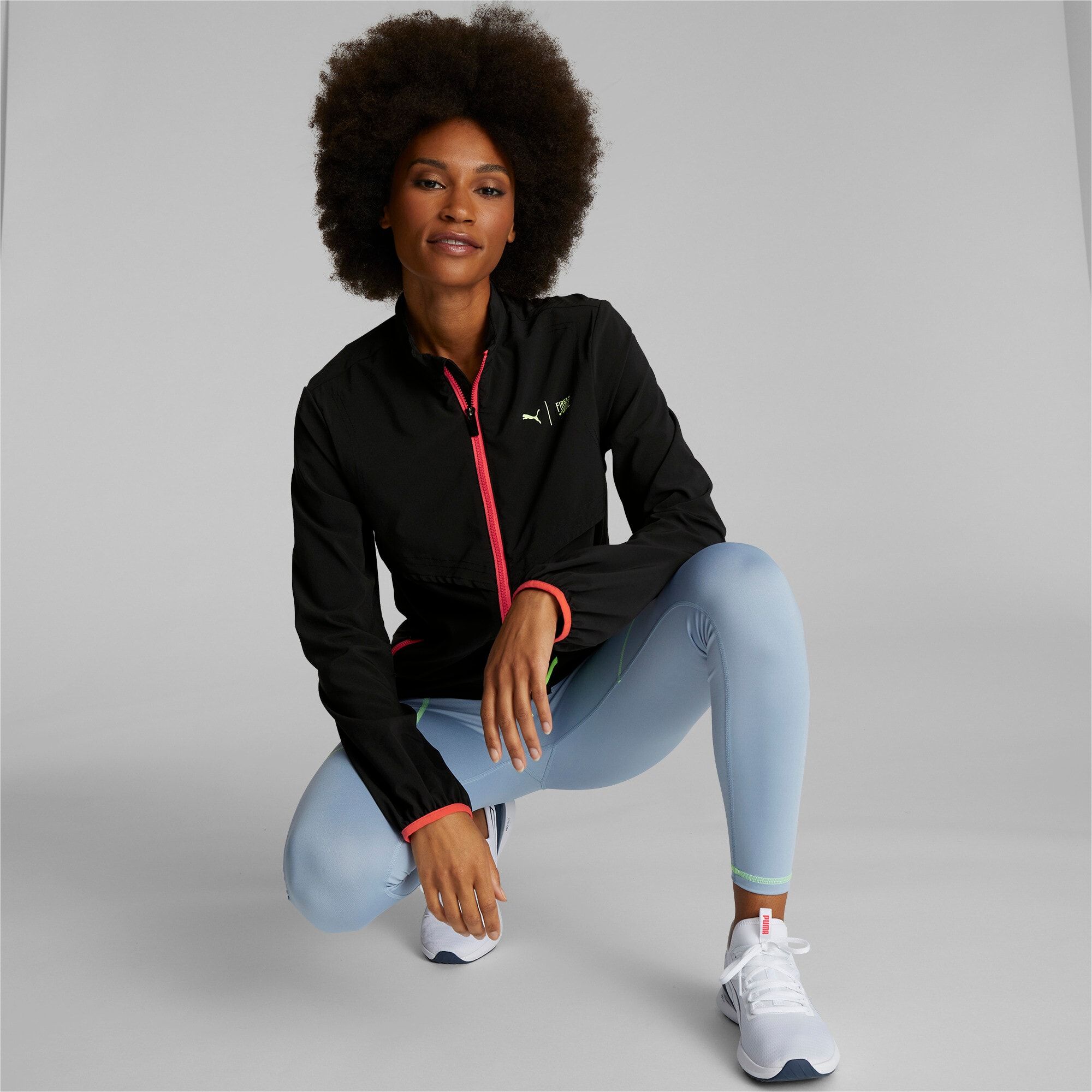 PUMA x FIRST MILE Woven Running Jacket - Black