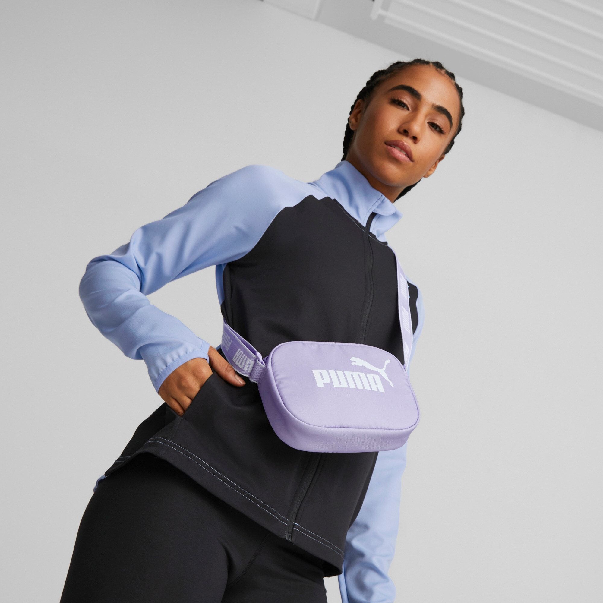 Puma Core Base Crossbody Bag - Violet