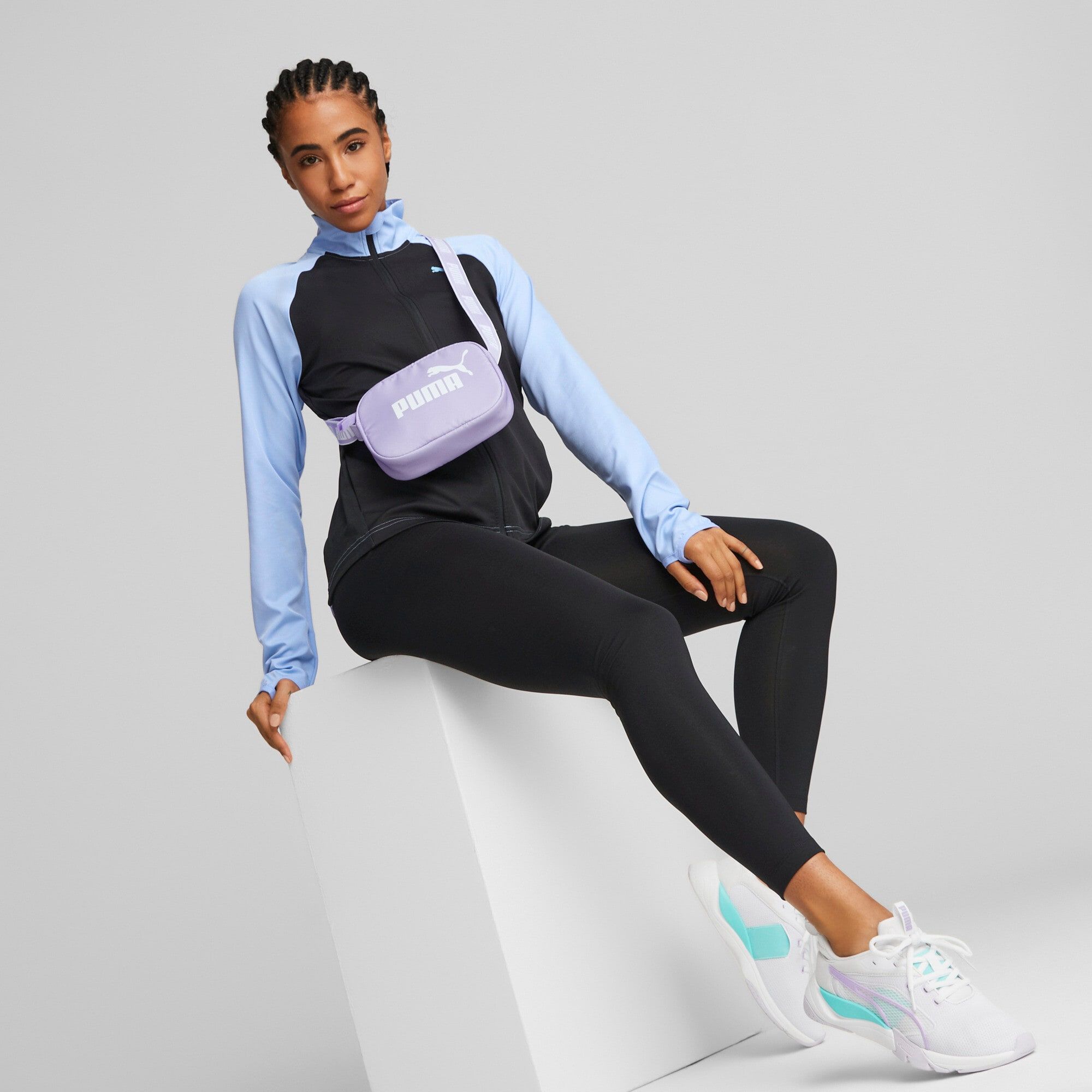 Puma Core Base Crossbody Bag - Violet