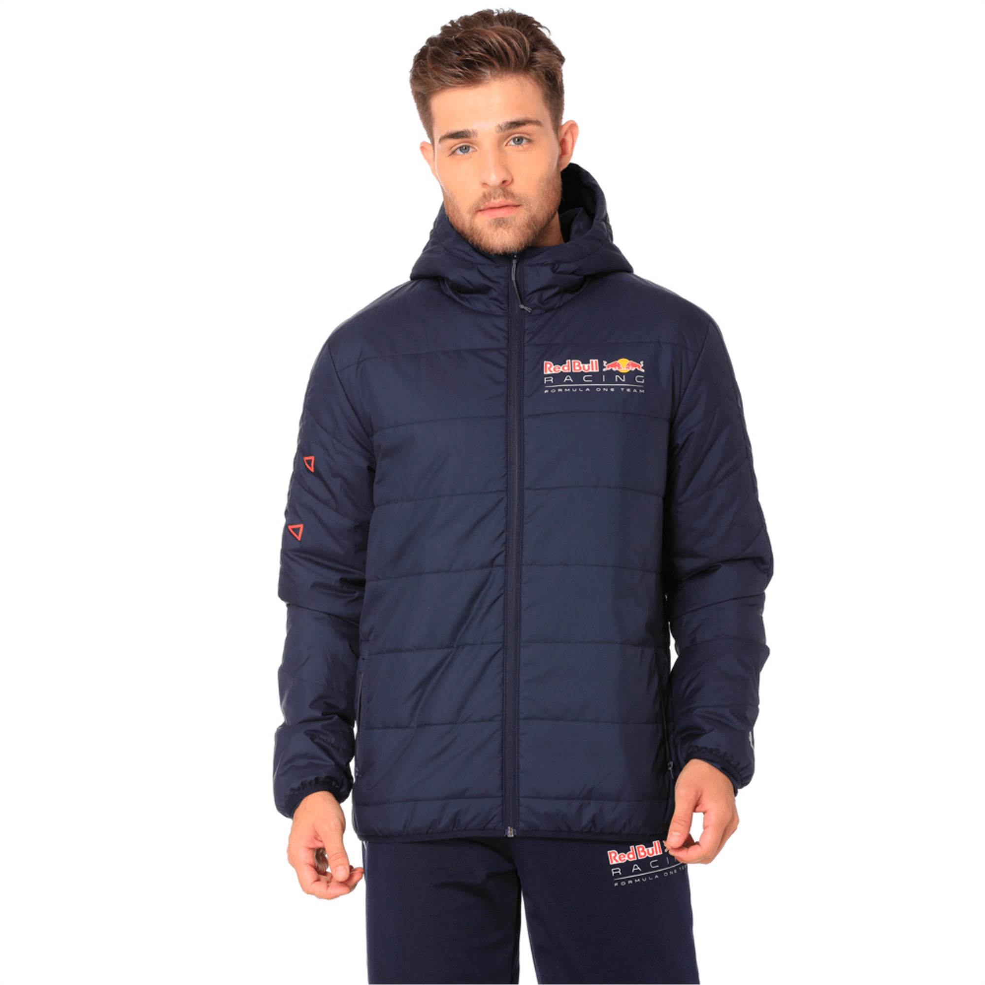  Red Bull Racing T7 Lightweight Padded Jacket - Navy 