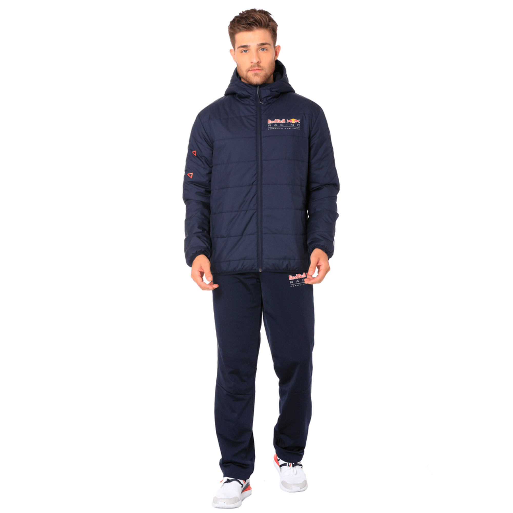  Red Bull Racing T7 Lightweight Padded Jacket - Navy 