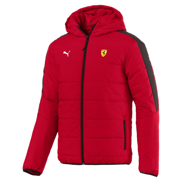  Scuderia Ferrari T7 Lightweight Padded Jacket - Red 