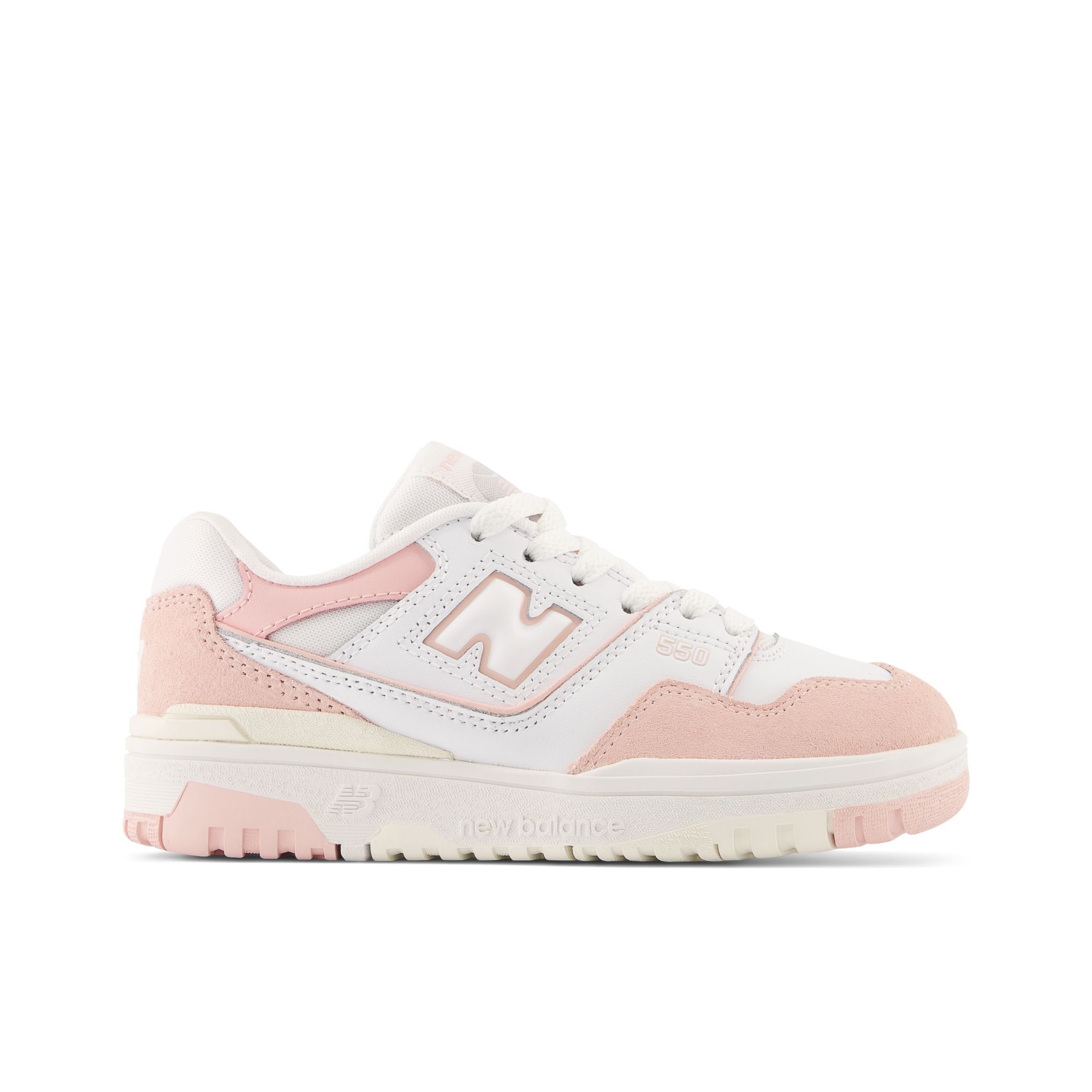 New Balance 550 Kid - White / Pink Haze