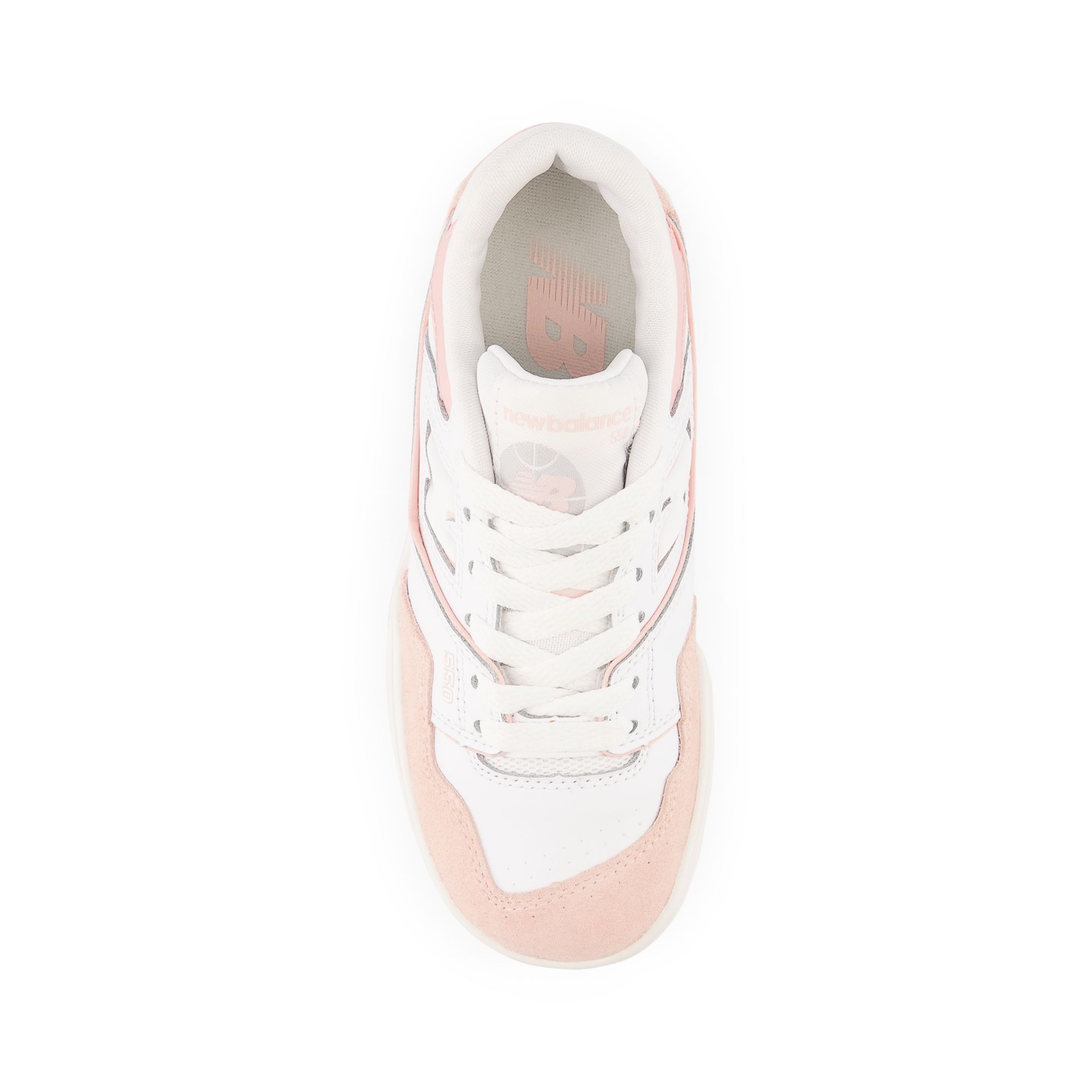 New Balance 550 Kid - White / Pink Haze