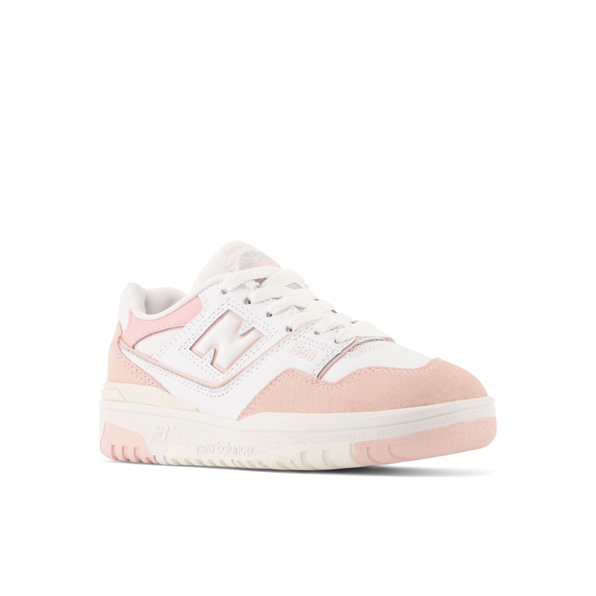 New Balance 550 Kid - White / Pink Haze