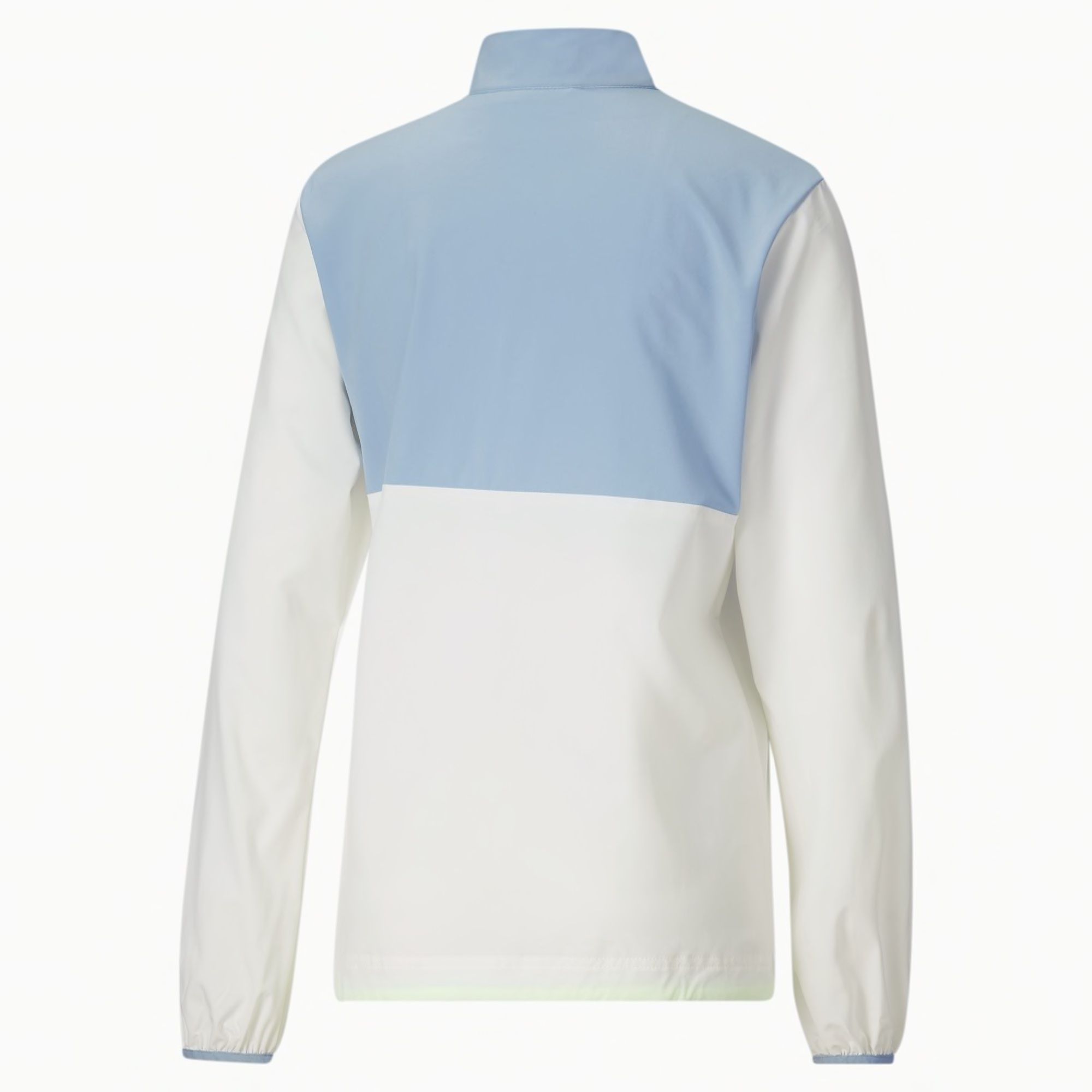  PUMA x FIRST MILE Woven Running Jacket - White / Wash Blue 