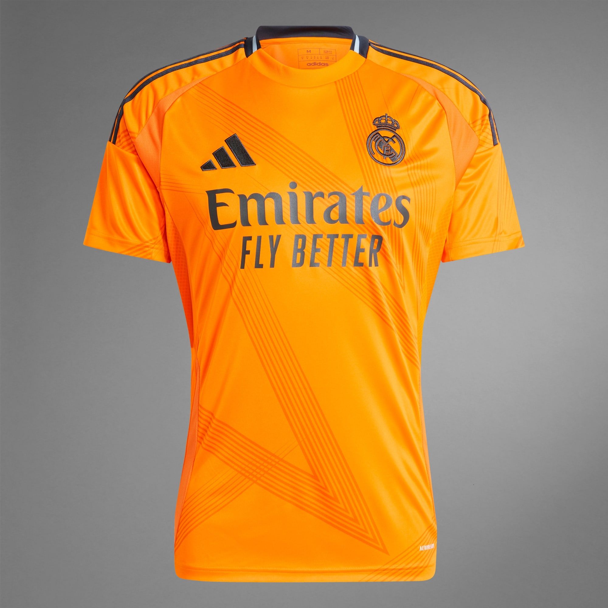 adidas Real Madrid 24/25 Away Jersey - Orange