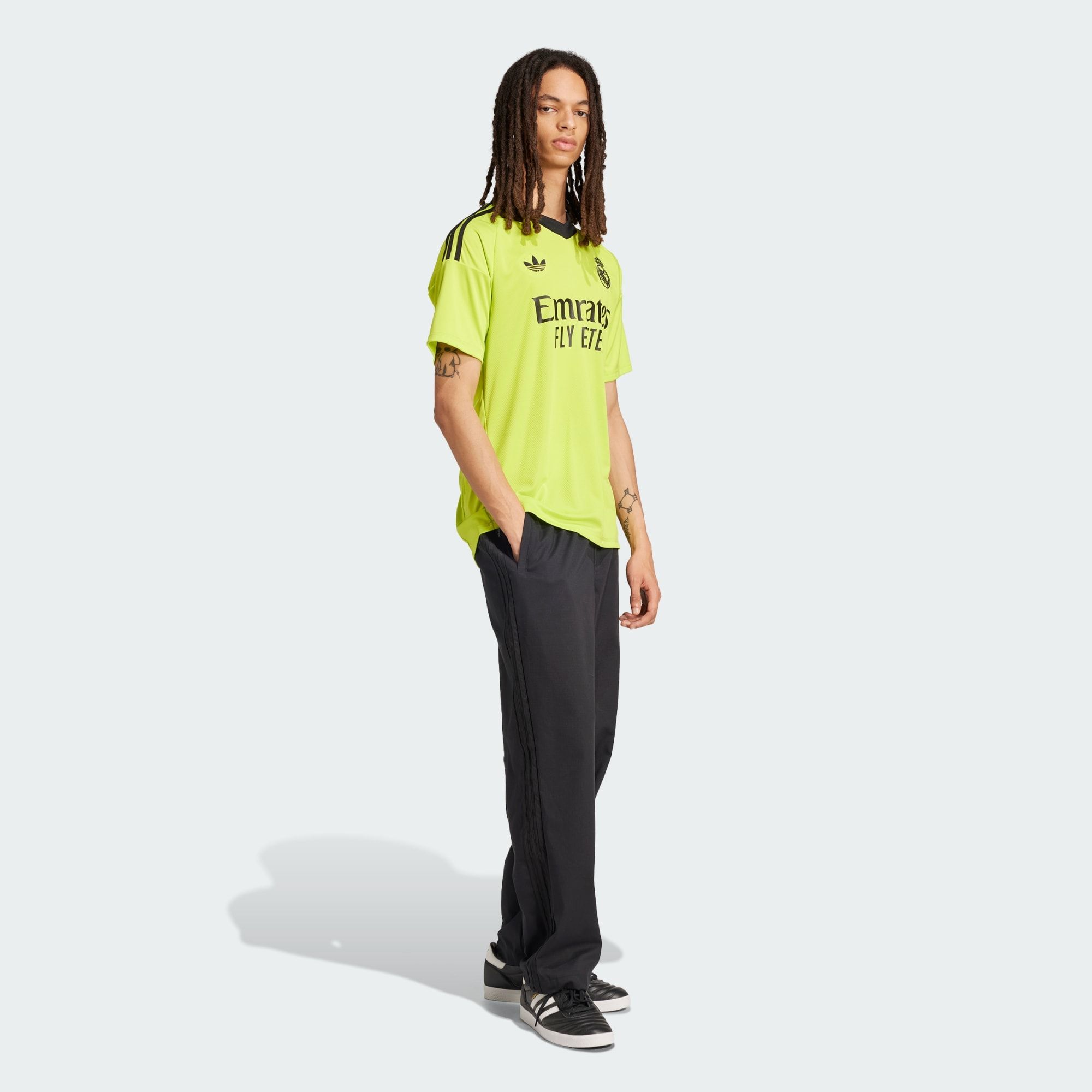 adidas Real Madrid 24/25 Third Goalkeeper Jersey - Yellow