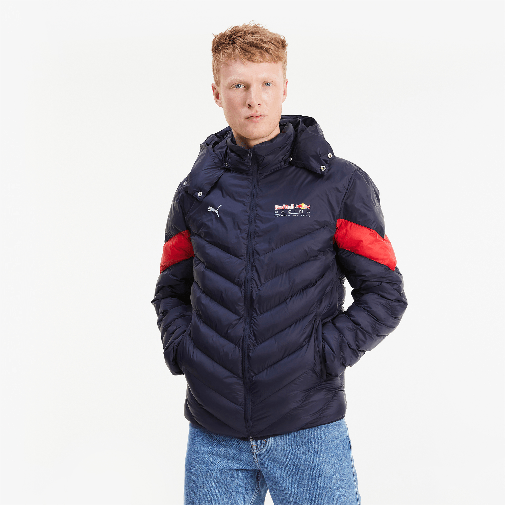  Red Bull Racing MCS EcoLite Down Jacket - Navy 