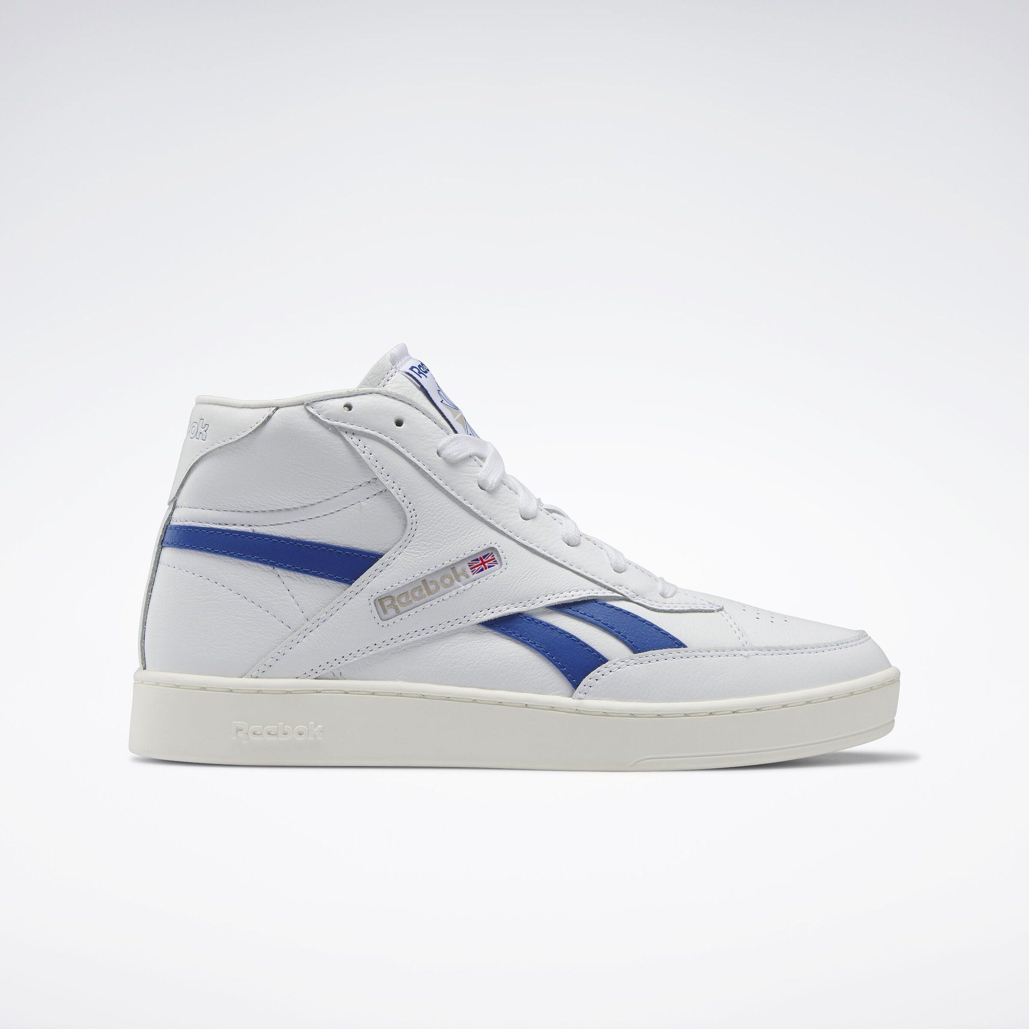  Reebok Club C 85 Form Hi - Cloud White / Vector Blue 