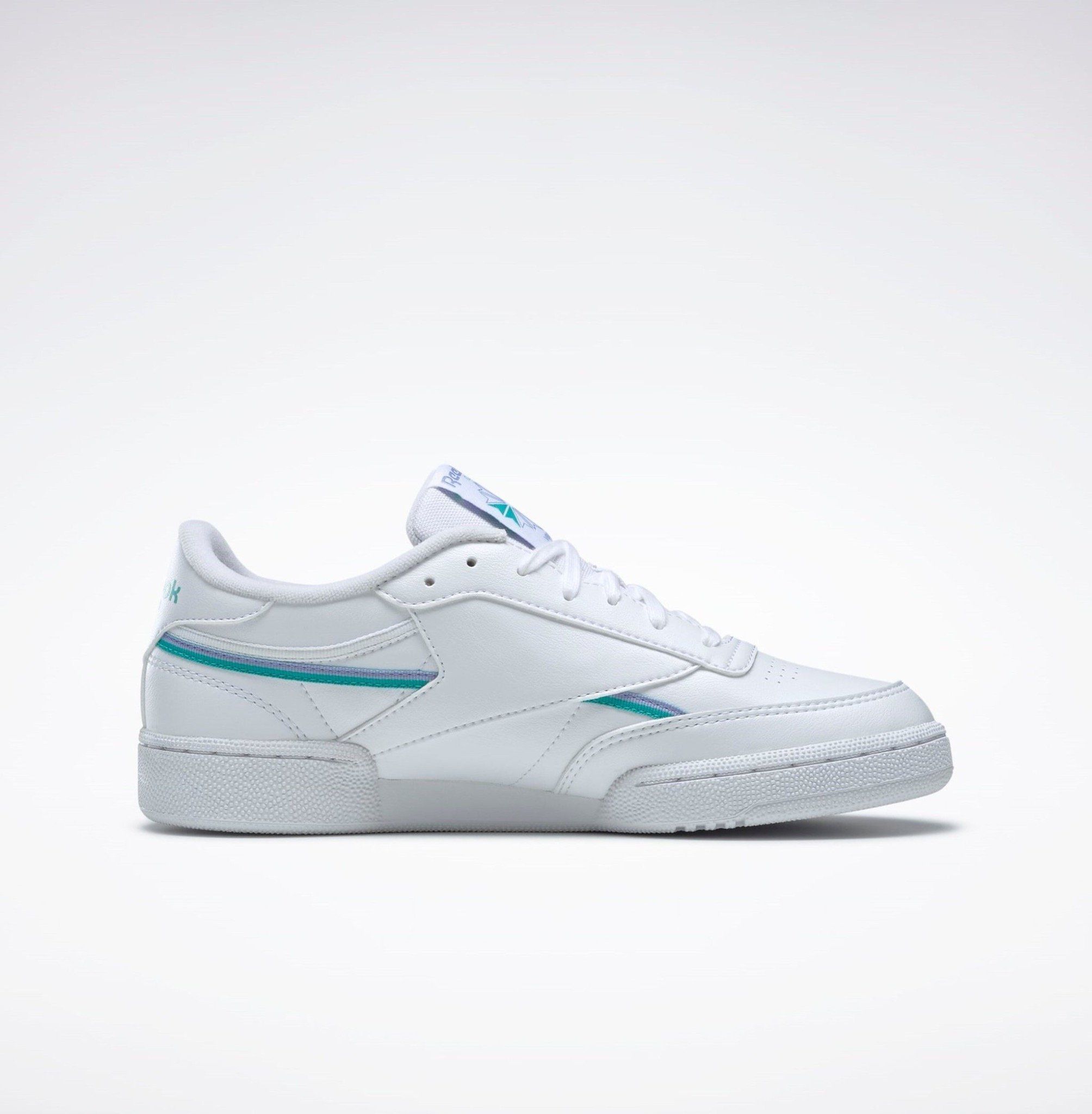  Reebok Club C 85 Vegan - Lilac Glow / Classic Teal 