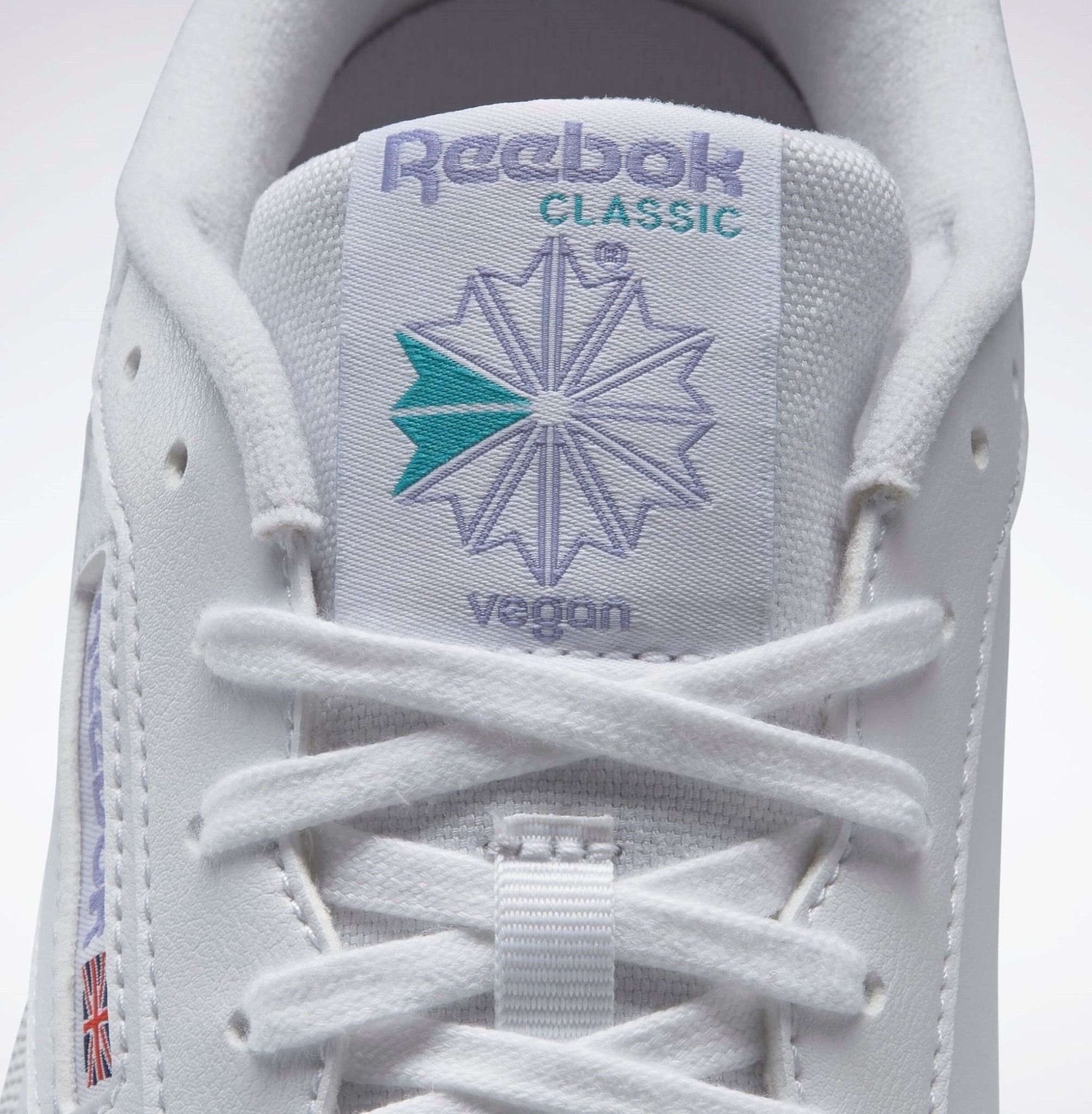  Reebok Club C 85 Vegan - Lilac Glow / Classic Teal 